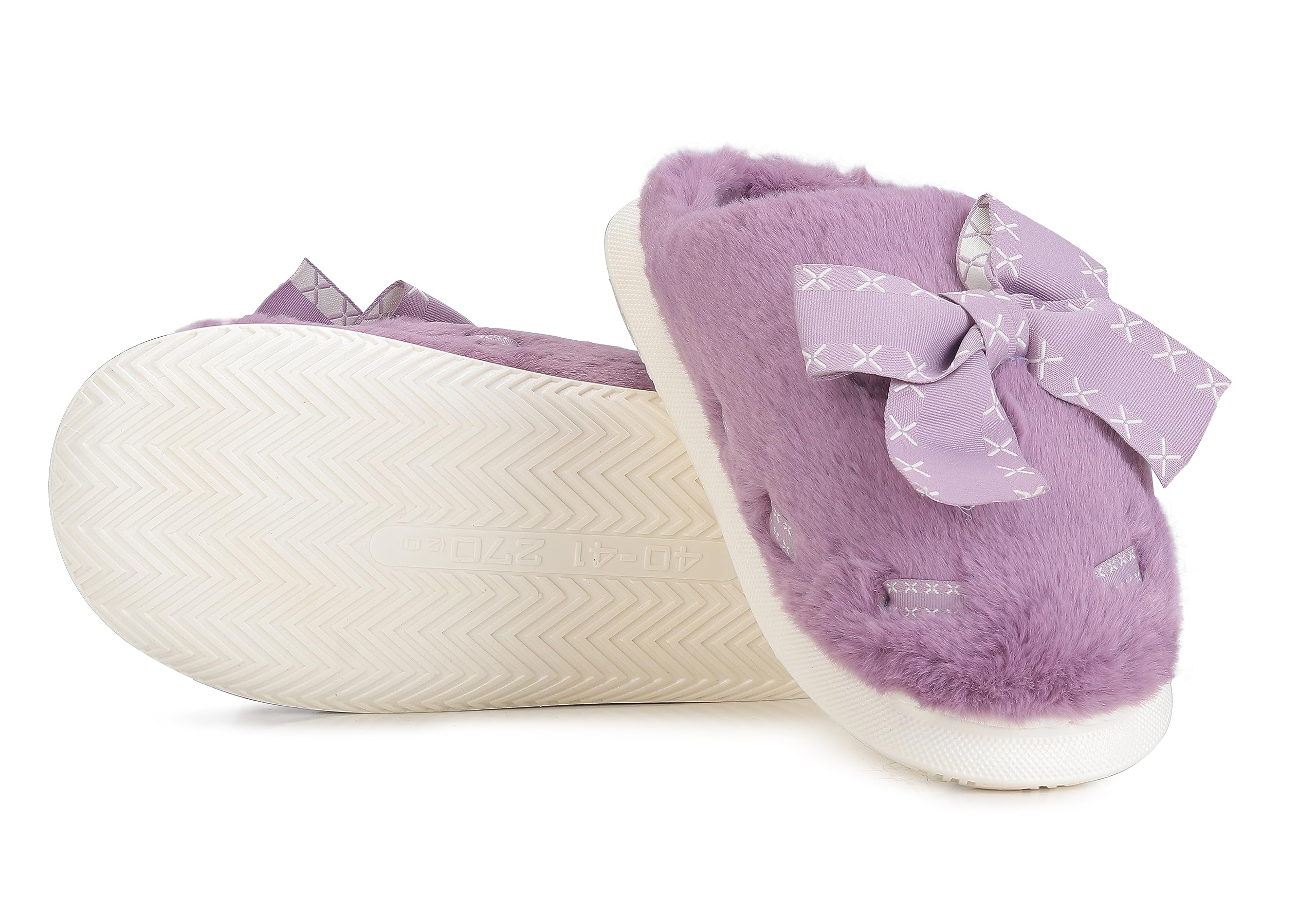 CASSIEY Winter Indoor Slipper for Womens And Girls Soft Fur Home Flip Flop Slippers for Bedroom House Sandals Slip On- Purple (B0CH6JWG2W) Amazon Price History, Amazon Price Tracker