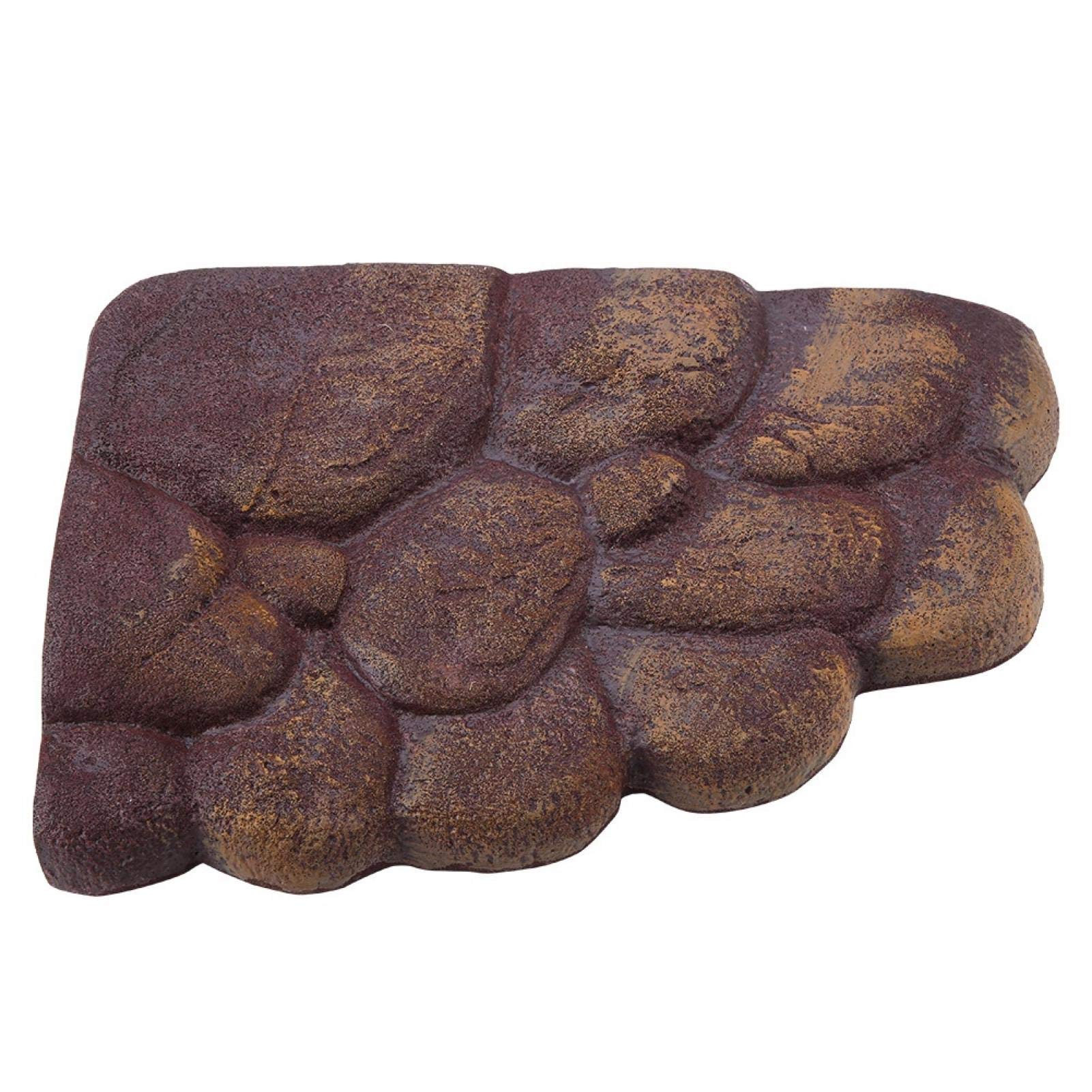 Hztyyier Décor d'aquarium, île de Tortue magnétique pour Tortue d'aquarium(NS-79 Large)