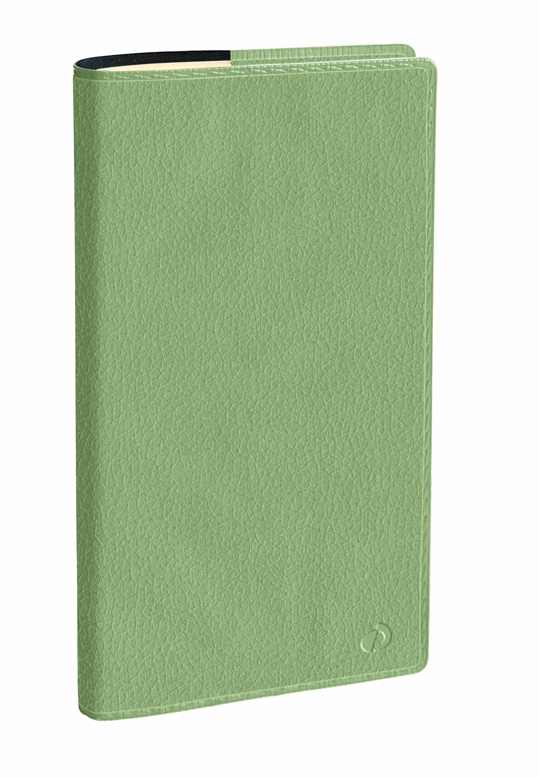 Quo Vadis - Diary - Spiral with Directory - 2027 - Planital S Prestige - Weekly Planner - Multilingual - Marlow - Green - 13 months from December to December - 9 x 17 cm