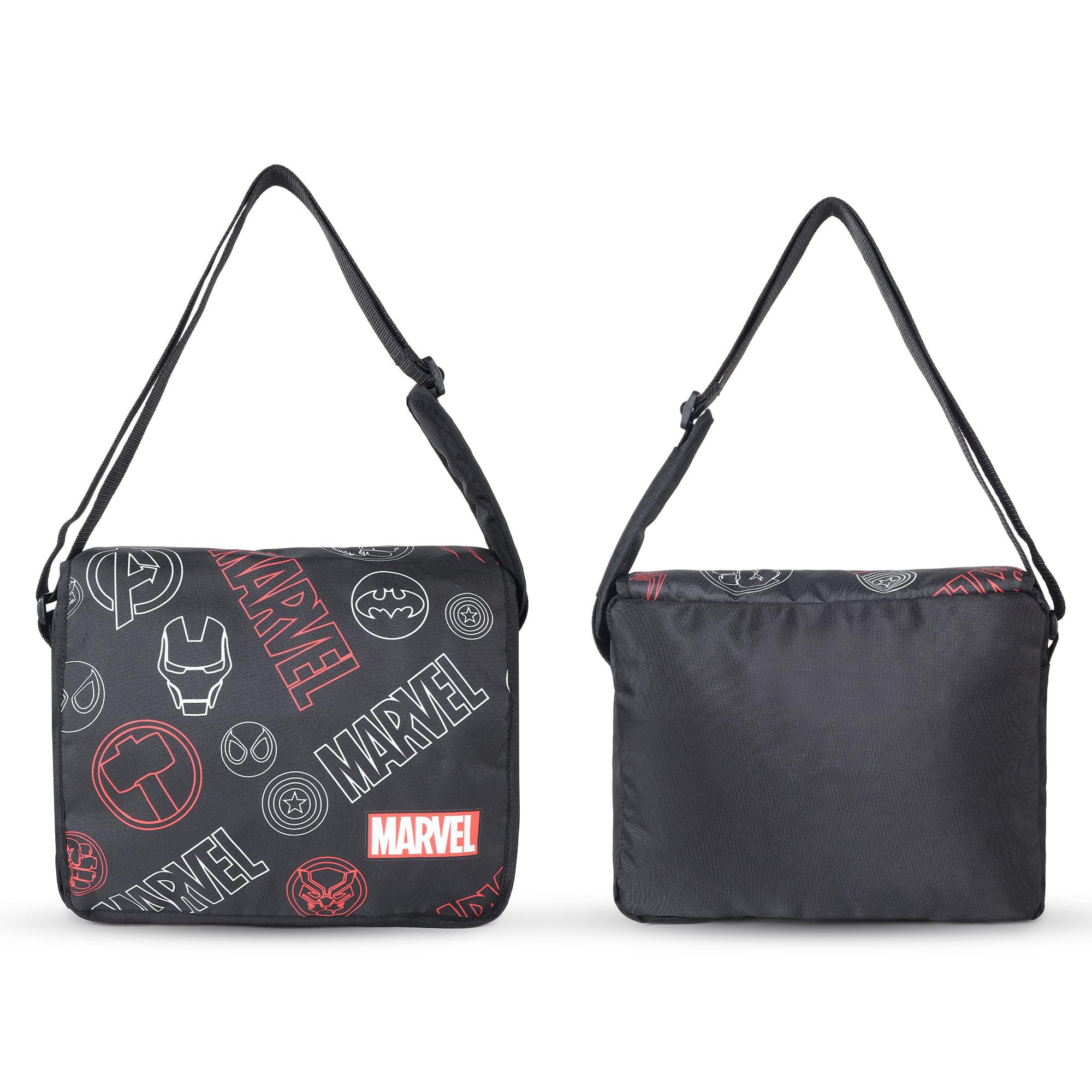 Messenger Side Bag with Adjustable Strap | Stylish Printed Crossbody Sling Bag for Men & Women | Lightweight Shoulder Carry Purse with 1 Main Compartment for Travel, Picnic & Daily Use