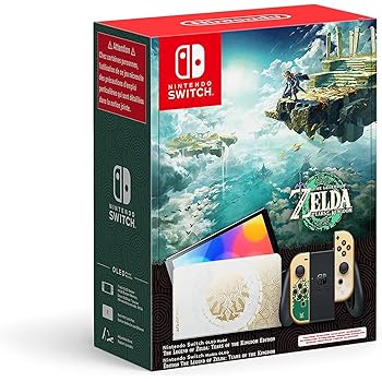 Nintendo Switch (OLED Model) Zelda Tears of the Kingdom Limited Edition (No game included) (Switch)