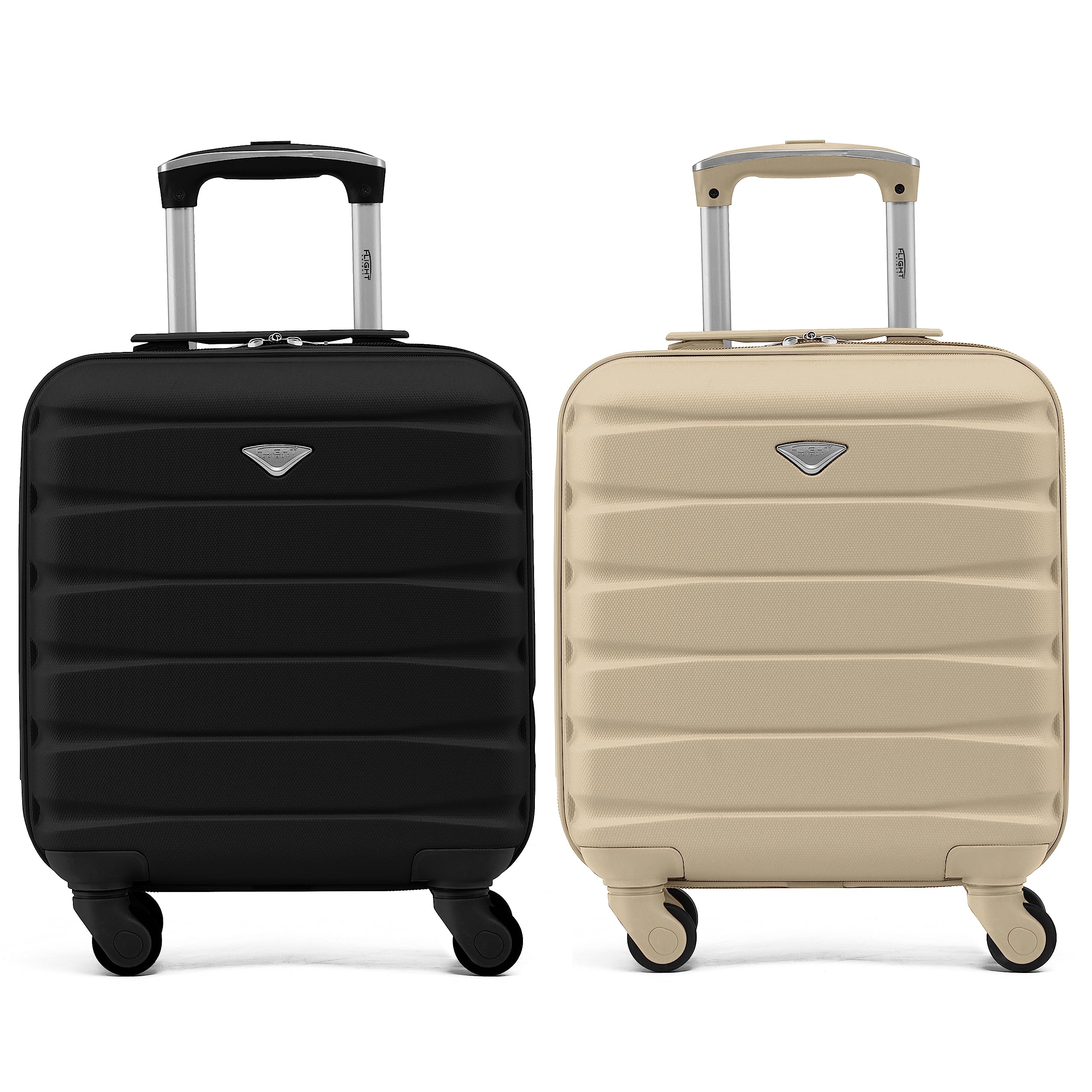 Flight Knight Suitcase Set of 2 Lightweight 4 Wheel ABS Hard Case Cabin Carry On Hand Luggage Approved for Over 100 Airlines Including easyJet, British Airways, Ryanair & Many More 55x35x20cm — view 37