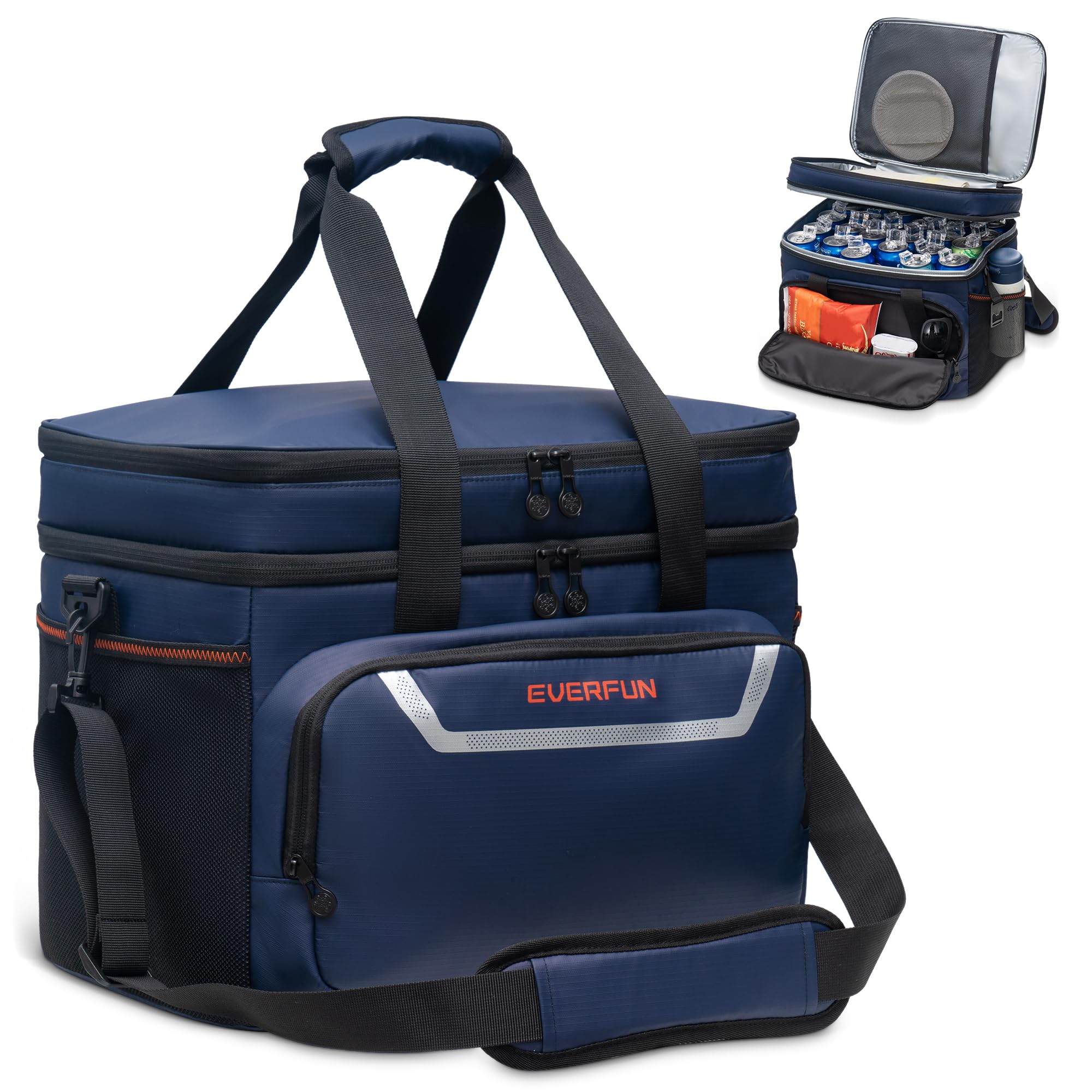 EVERFUN Small Cooler Bag Double Deck