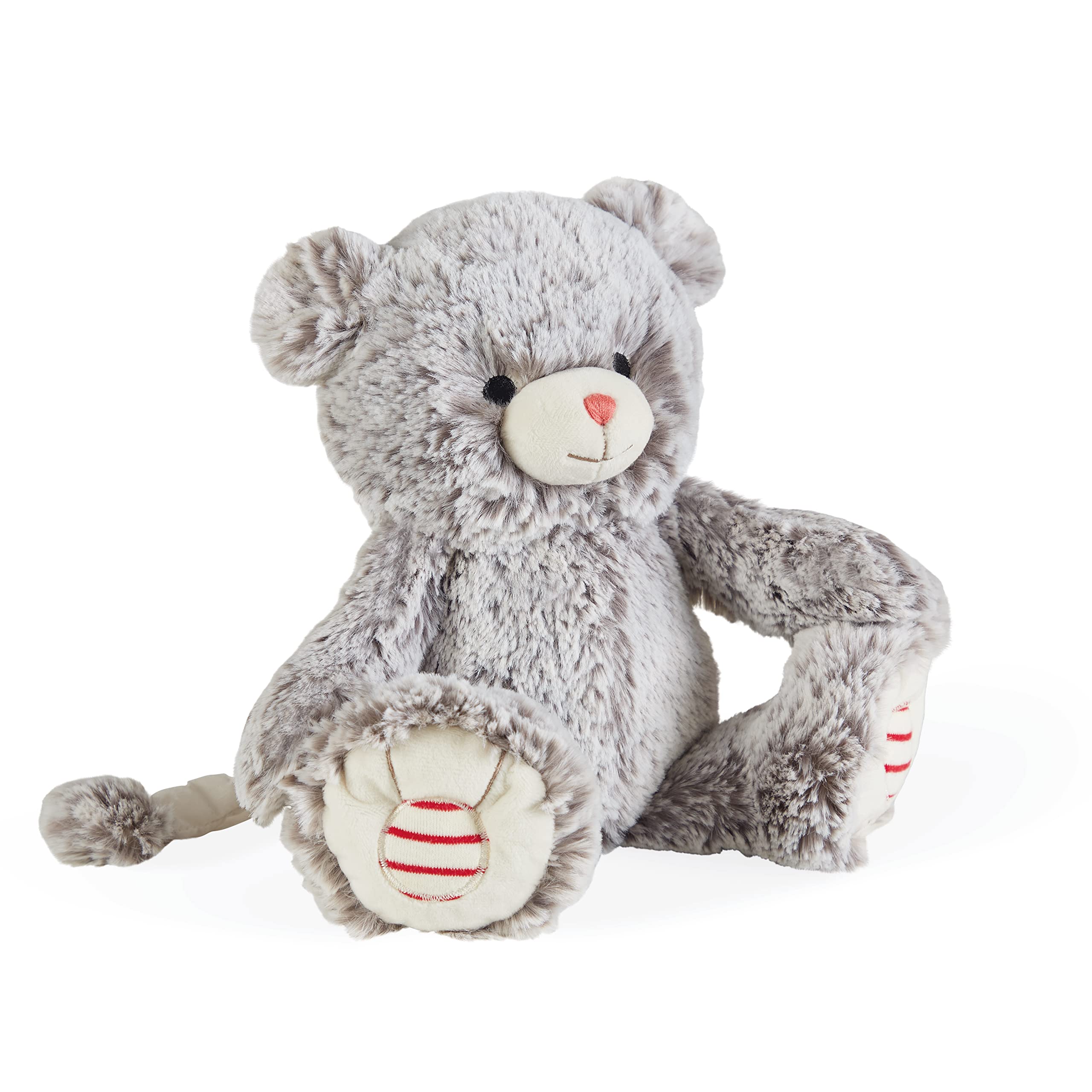 Kaloo - Rouge Kaloo, Szary Miś Mae Teddy Prestige Musical 31 cm, Miś Miękki Futro, Duoo Baby, Relaksująca Melodia La Lu, Zranione Nogi, Od urodzenia, K223004