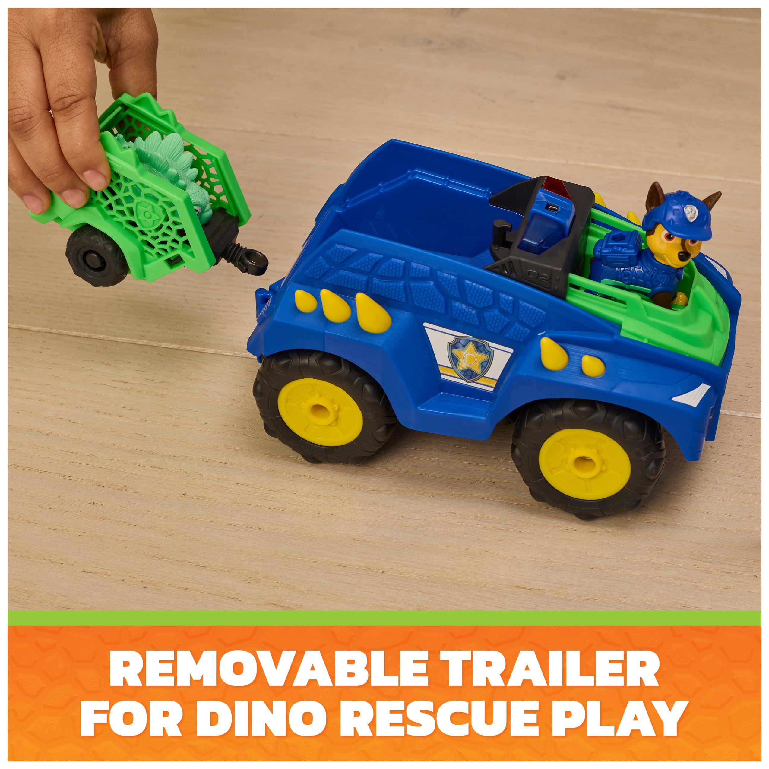 Psi Patrol: Film Dino - Zdalnie sterowany pojazd Chase'a