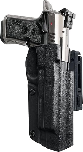 Funda de competición Black Scorpion Gear Pro IDPA para Beretta 92X Performance