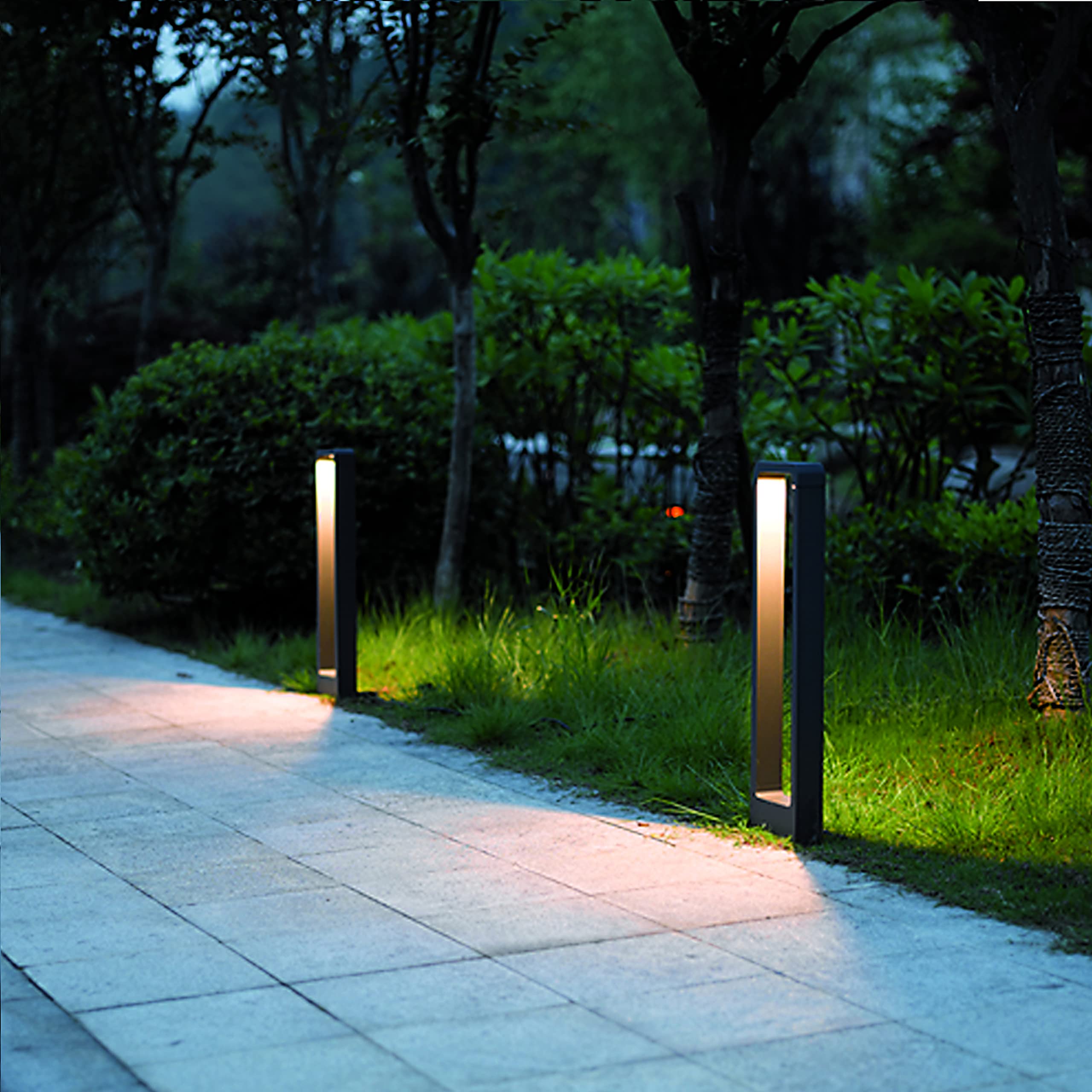 lampioni da giardino esterno SIBILA LED COB 3000K - paletto luce da giardino esterno - IP54 - lampioncini da esterno giardino - lampione da giardino - illuminazione giardino