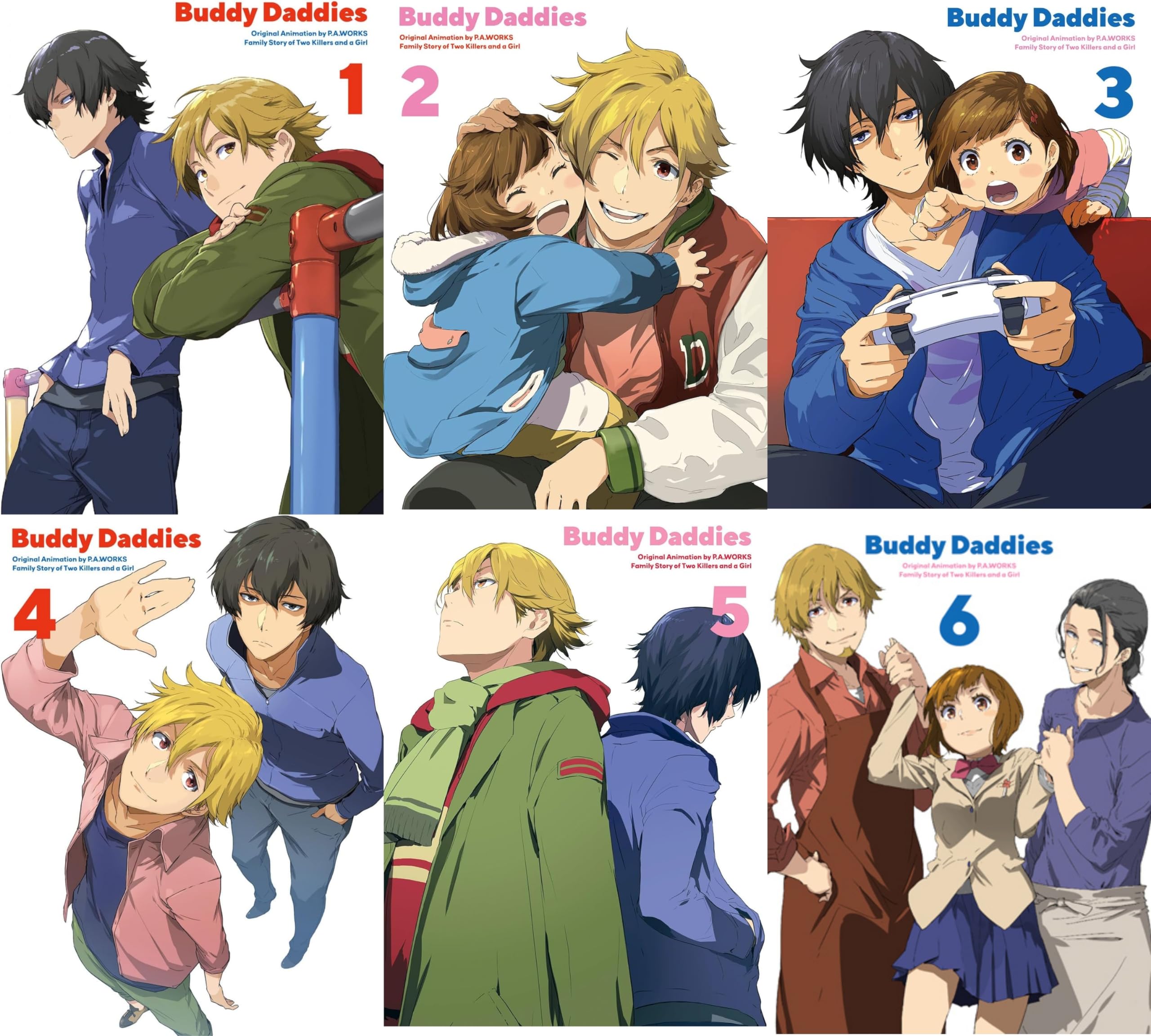 Amazon.co.jp | Buddy Daddies 完全生産限定版 ブルーレイ 全6巻セット 