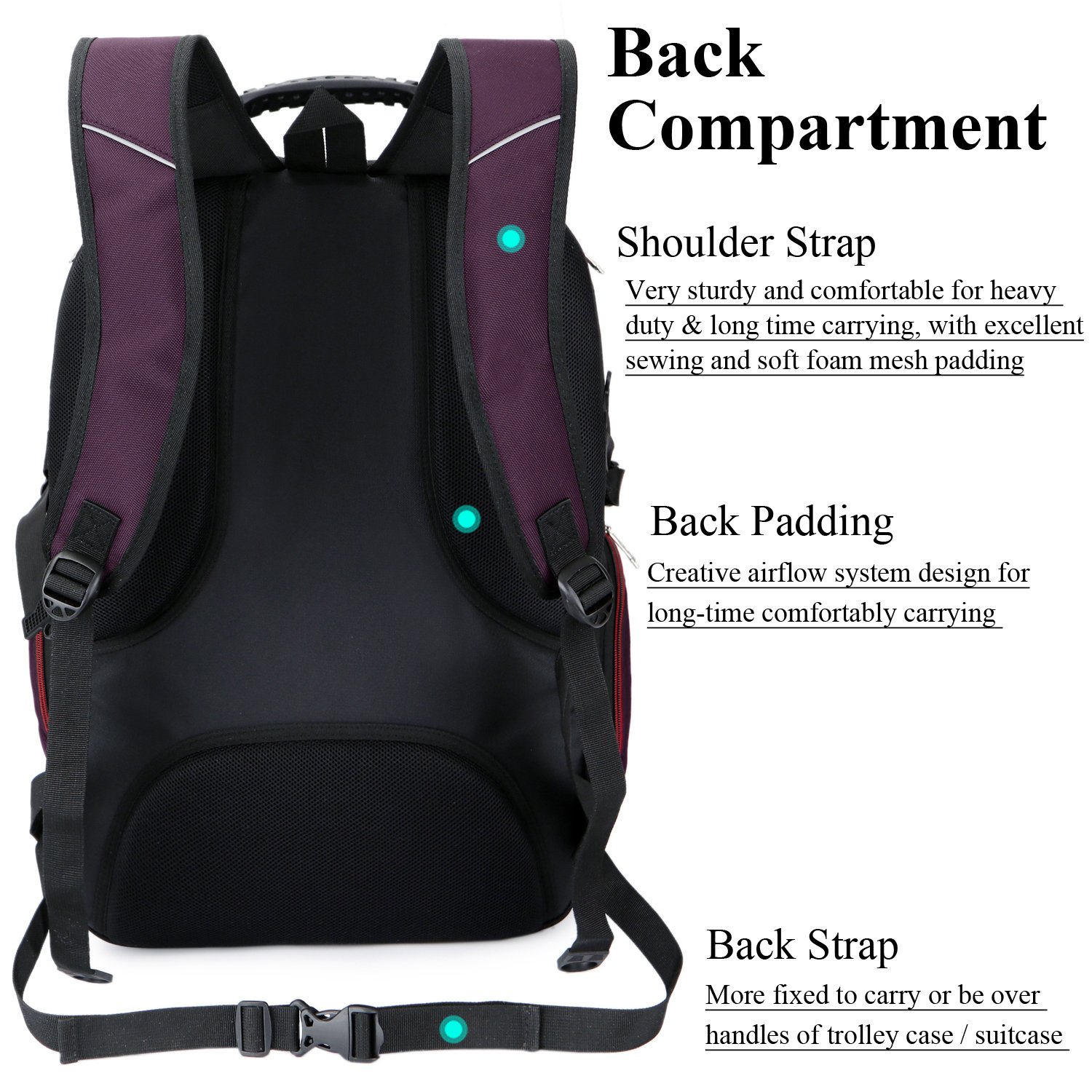 15 1 4 by 10 1 4 laptop hardback backpack elleven Amped TSA 17