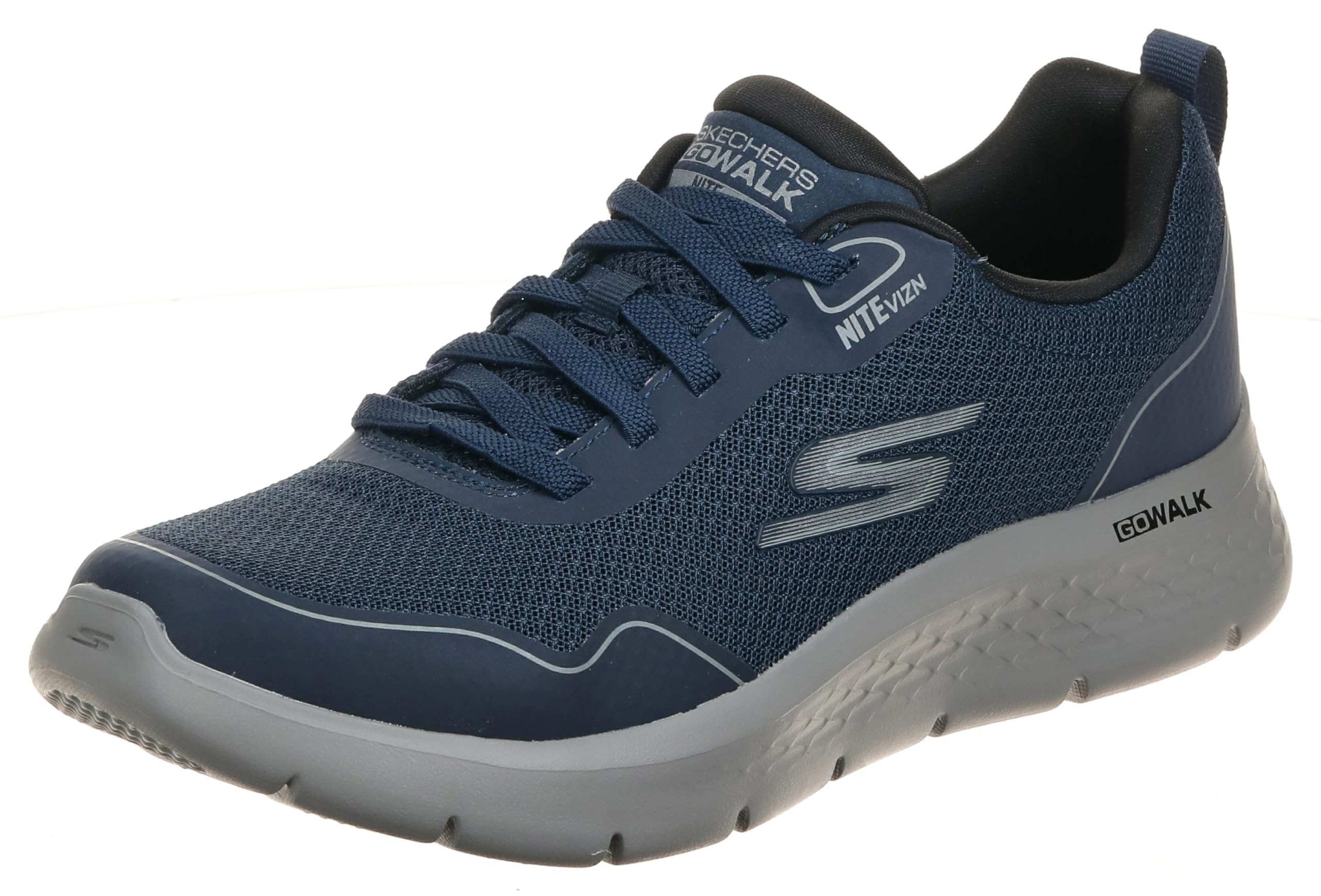 Skechers GO WALK FLEX mens Walking Shoe 45.5 EU NAVY