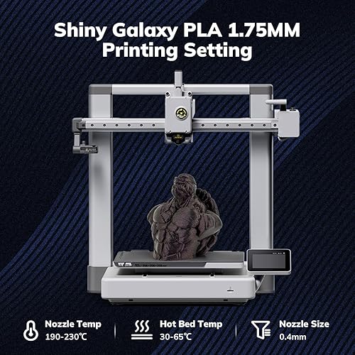 Miniatura 10 de AMOLEN Filamento PLA de seda para impresora 3D de 0.069 pulgadas, filamento blanco brillante para impresión 3D, carrete de 2.2 libras, compatible