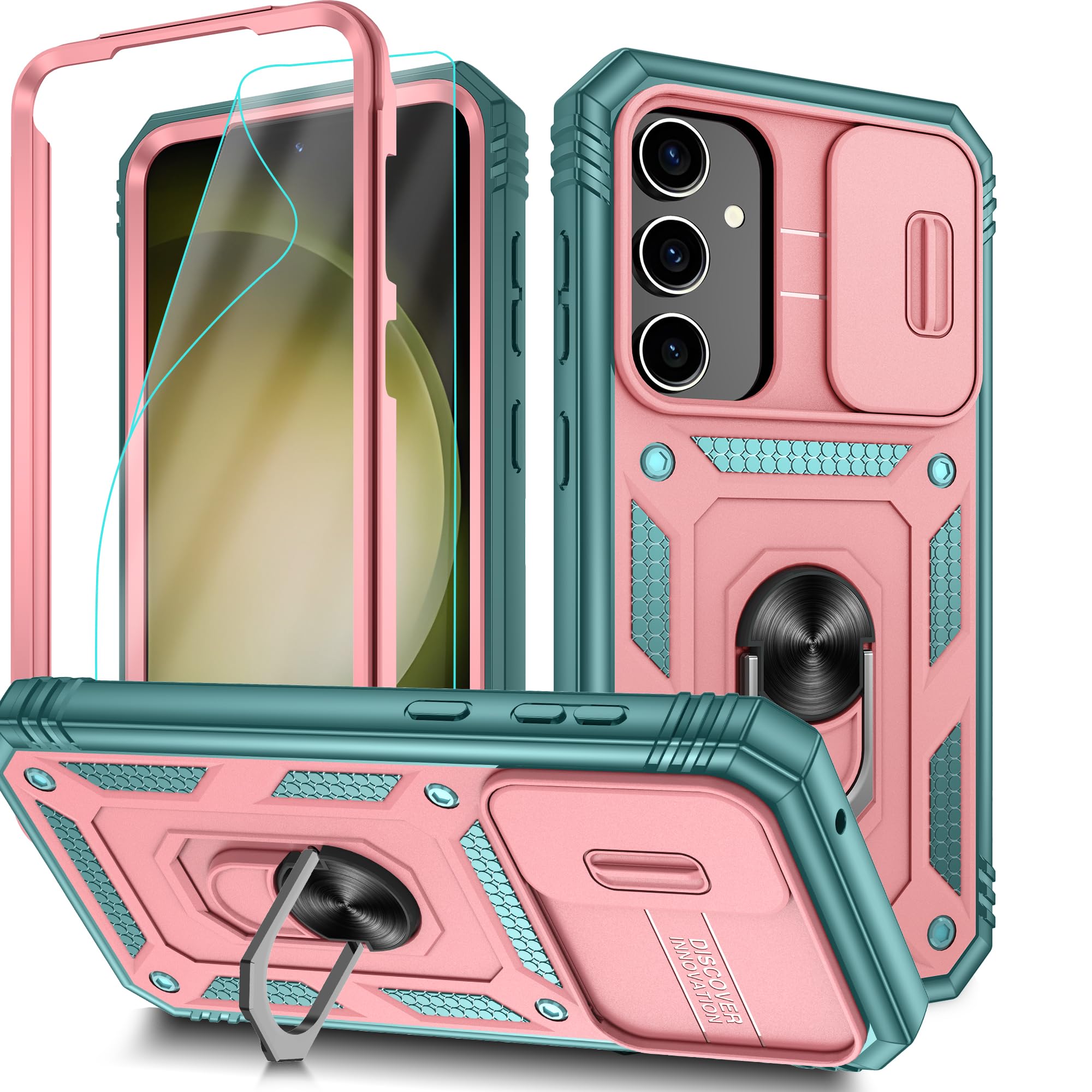 Kompatibel mit Samsung Galaxy Hülle, Eingebetteter Ständer Militärgrad Schutzhülle Handyhülle Starke Stoßfestigkeit Samsung Schutzhülle Samsung Galaxy case Cover