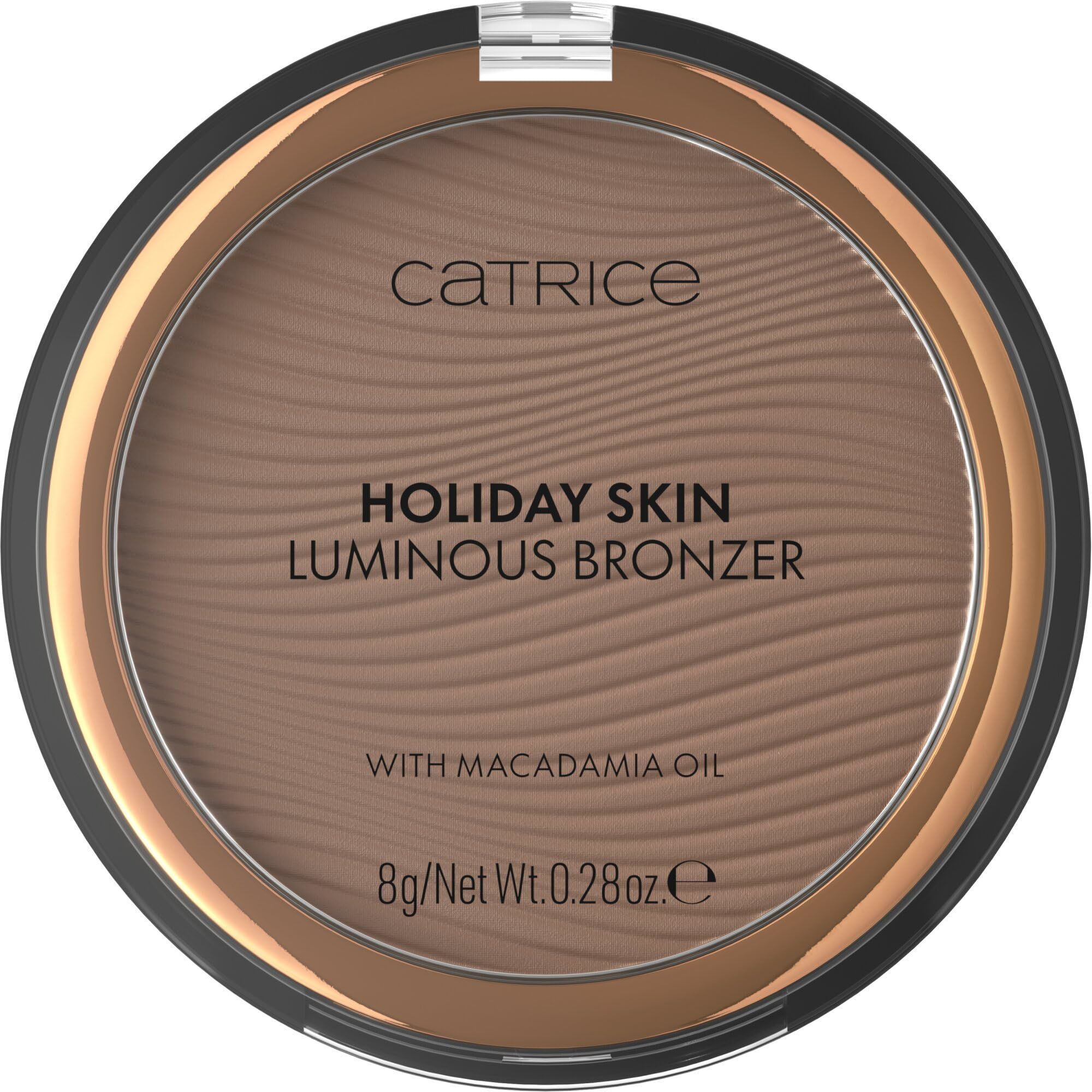 Catrice Bronzer rozświetlający Holiday Skin, wygładzanie, opieka, wyraźny wynik, naturalny, świetlisty (8g)