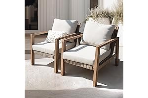 Olivier Premium Eucalyptus Outdoor Club Chairs