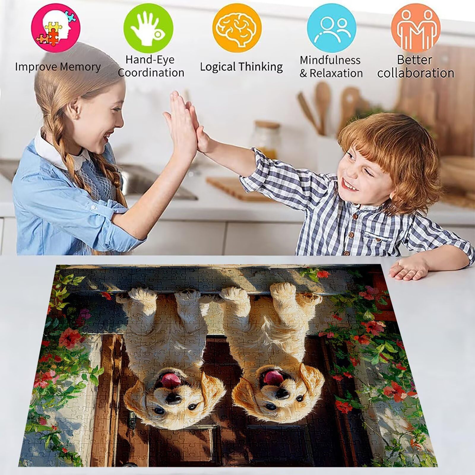 Puzzle 2000 elementów puzzle dla dorosłych kwiaty 100 x 70 cm unikalne rzemiosło klasyczne 3D drewniana układanka do rodzinnych gier biznesowych, układanka do samodzielnego wykonania nawet do