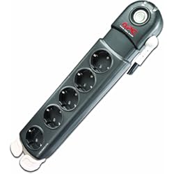 APC Surge Arrest Essential - PL5B-DE - Regleta con protección contra subidas y picos de tensión compatible con PLC