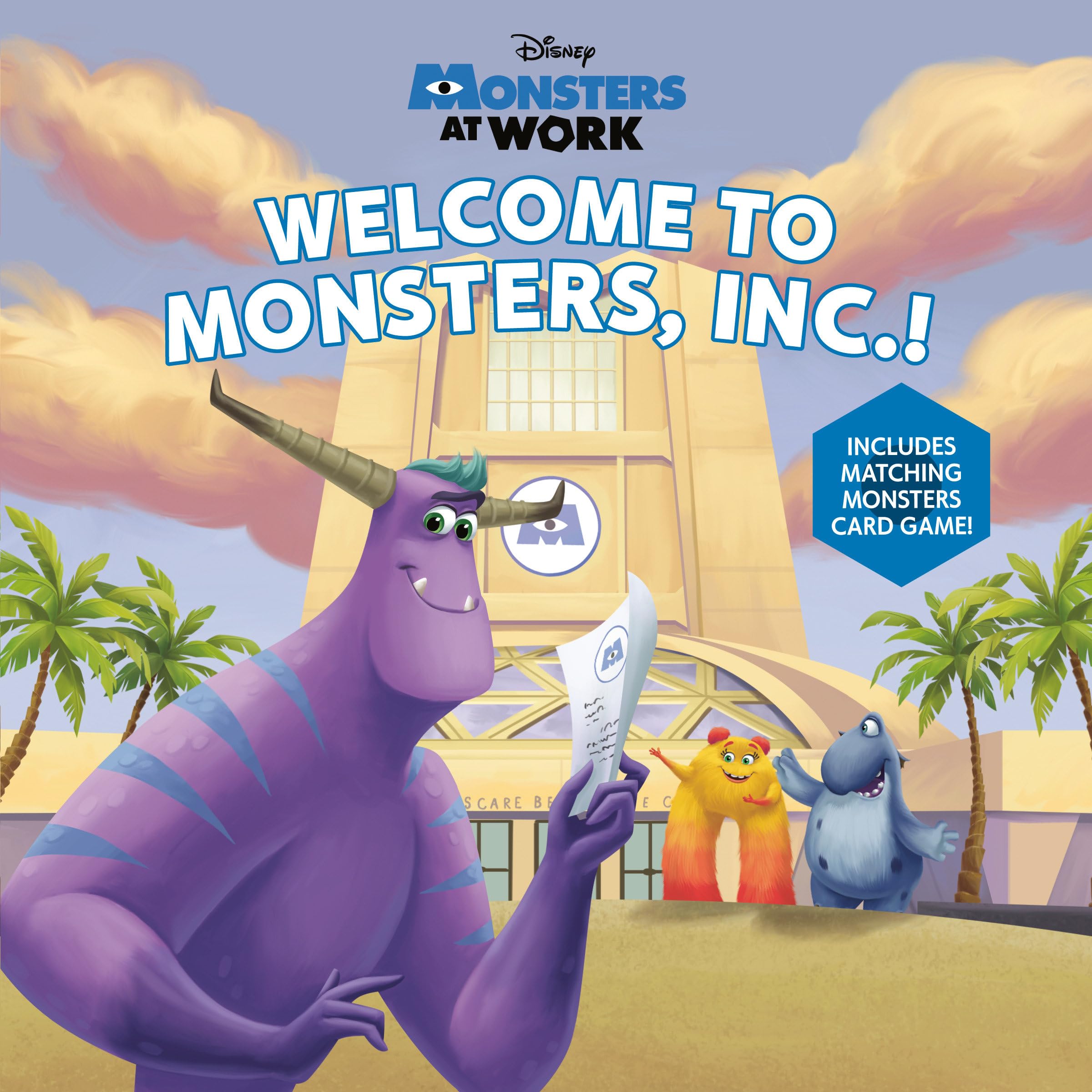 Welcome to Monsters, Inc.! (Disney Monsters at Work) (Pictureback)