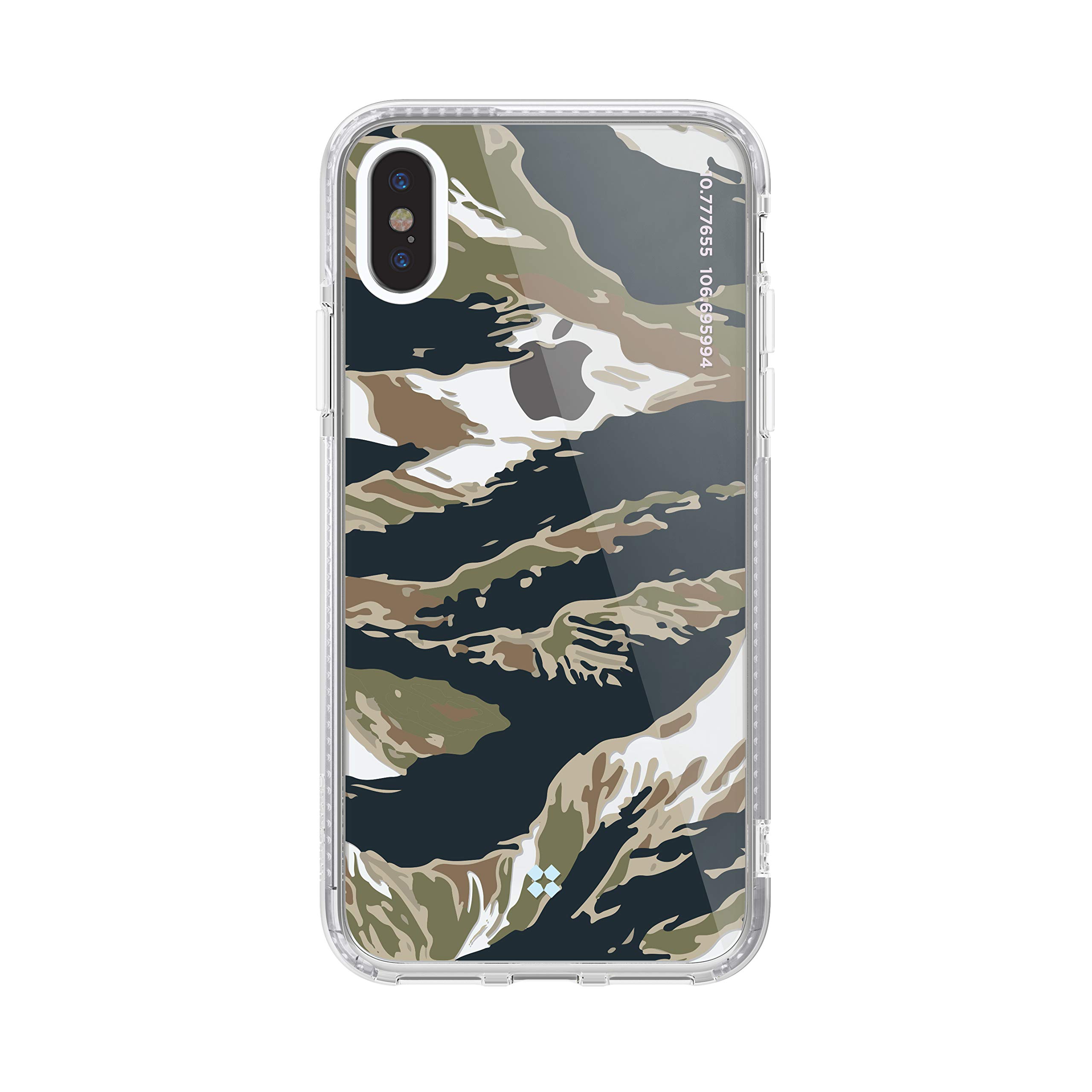 Apple iPhone Xs Max Casestudi Prismart Camo Series Back Case Cover - Camo Tiger