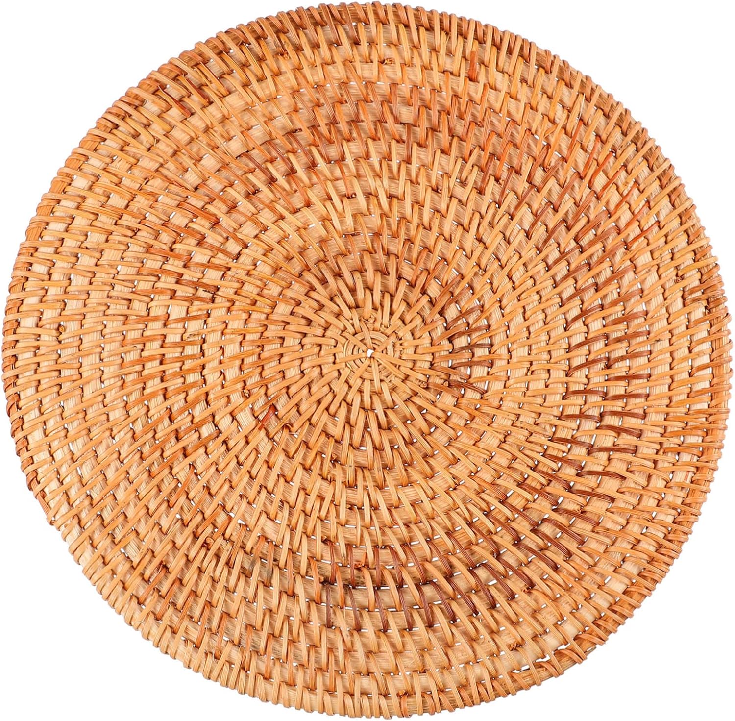 Round Placemats 1 PC Rattan Mat Braided Placemats Round