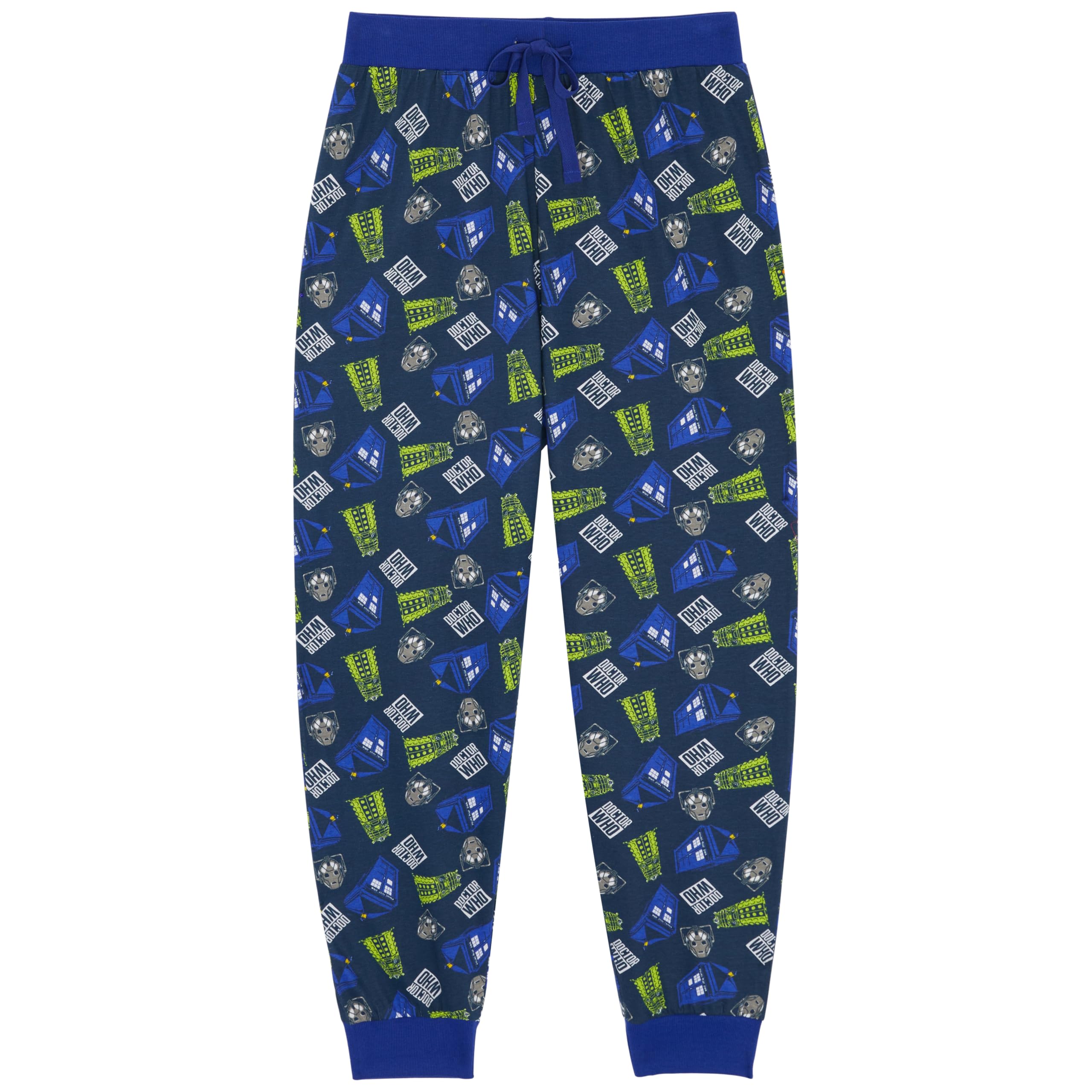 Official Doctor Who Lounge Pants - Mens Pyjama Bottoms-image-3