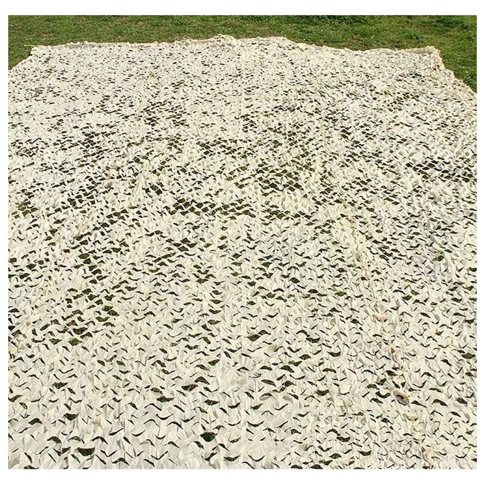 Tarnnetz Beige, Sonnensegel, Sonnenschutz Tarnung Schattennetz, 3x5/4x6m Jagd Camouflage Netz, Für Militär Dekoration, Camping Im Freien, Autoabdeckung,3x5m(9.8 * 16.4ft)