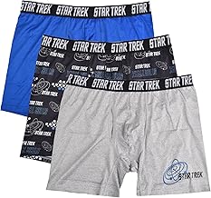 Star Trek mens 3-pack Comfort Boxer Brief