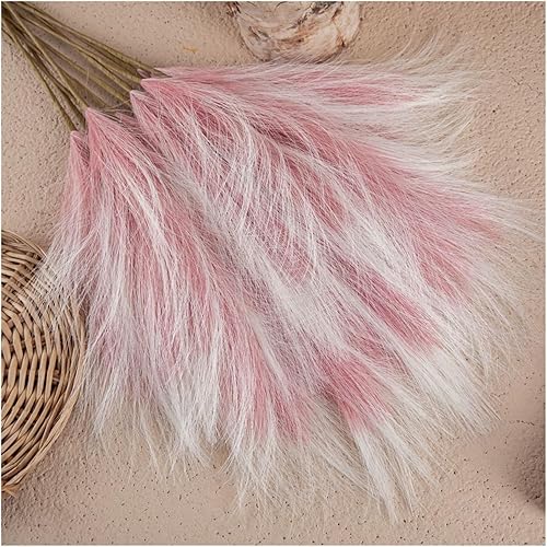 Decoration Artificial Tall Pampas Grass Flowers 75Cm for Wedding Home Decoration Flower Party Room Decor Boho Fluffy Fake Phragmites Plants