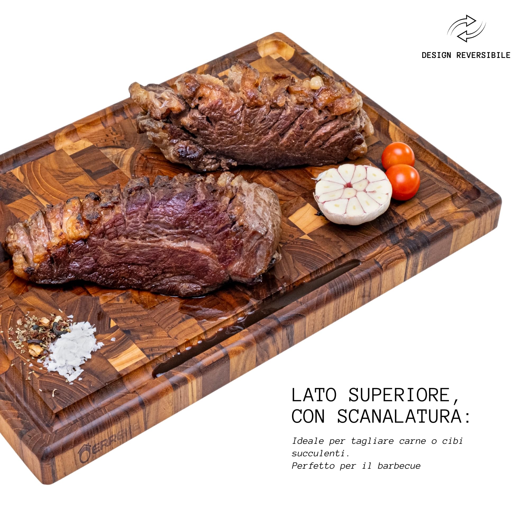 Tagliere Victorinox All-in-One Nero - Tagliere Antiscivolo Con Scanalatura Per Carne, Verdura E Formaggio - Foto 3