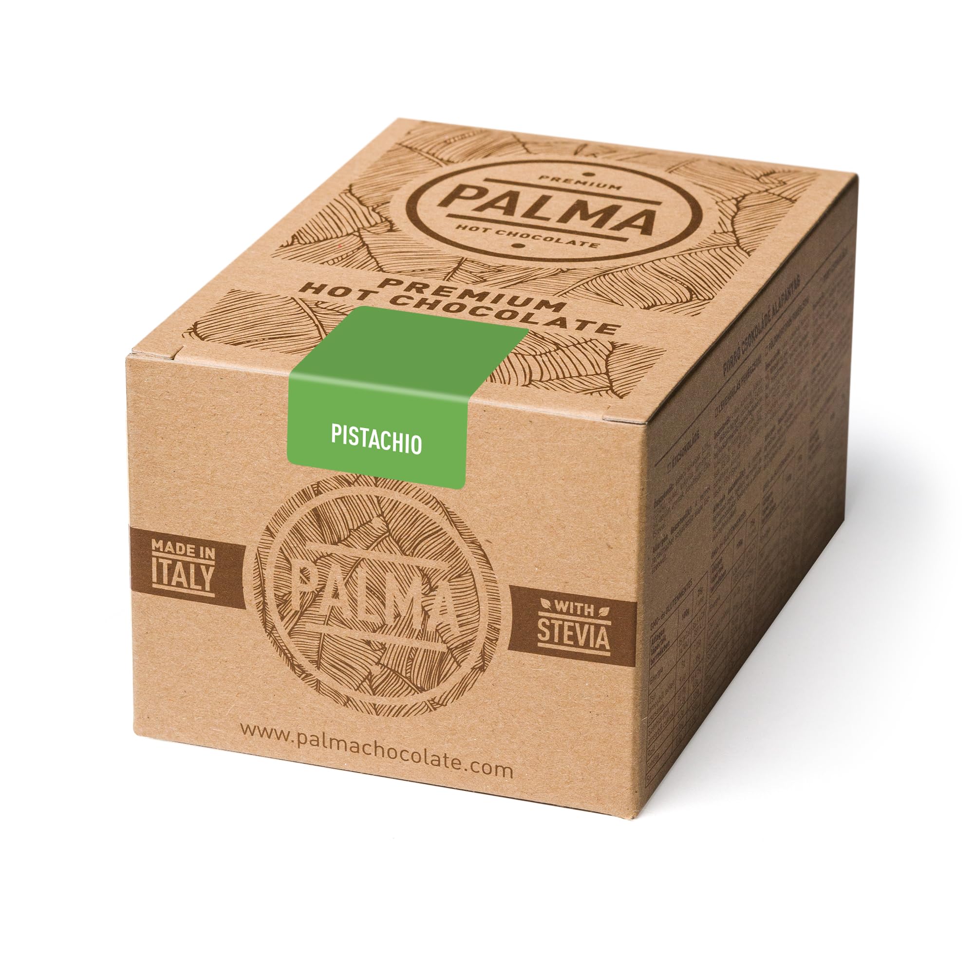 PALMA Italian Hot Chocolate Sachets - Pistachio | 250g (10 Servings)