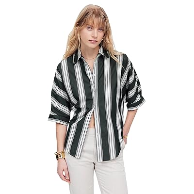 Madewell Oversized Short Sleeve Shirt Women