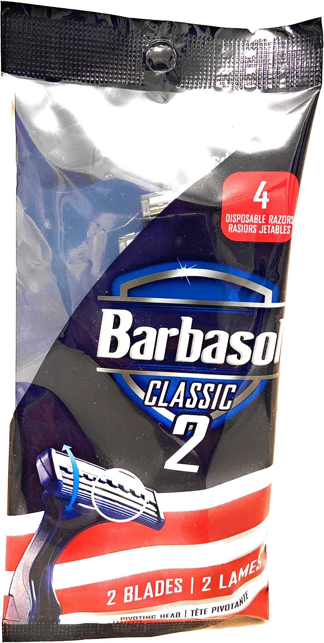 Barbasol Classic 2-4 razors