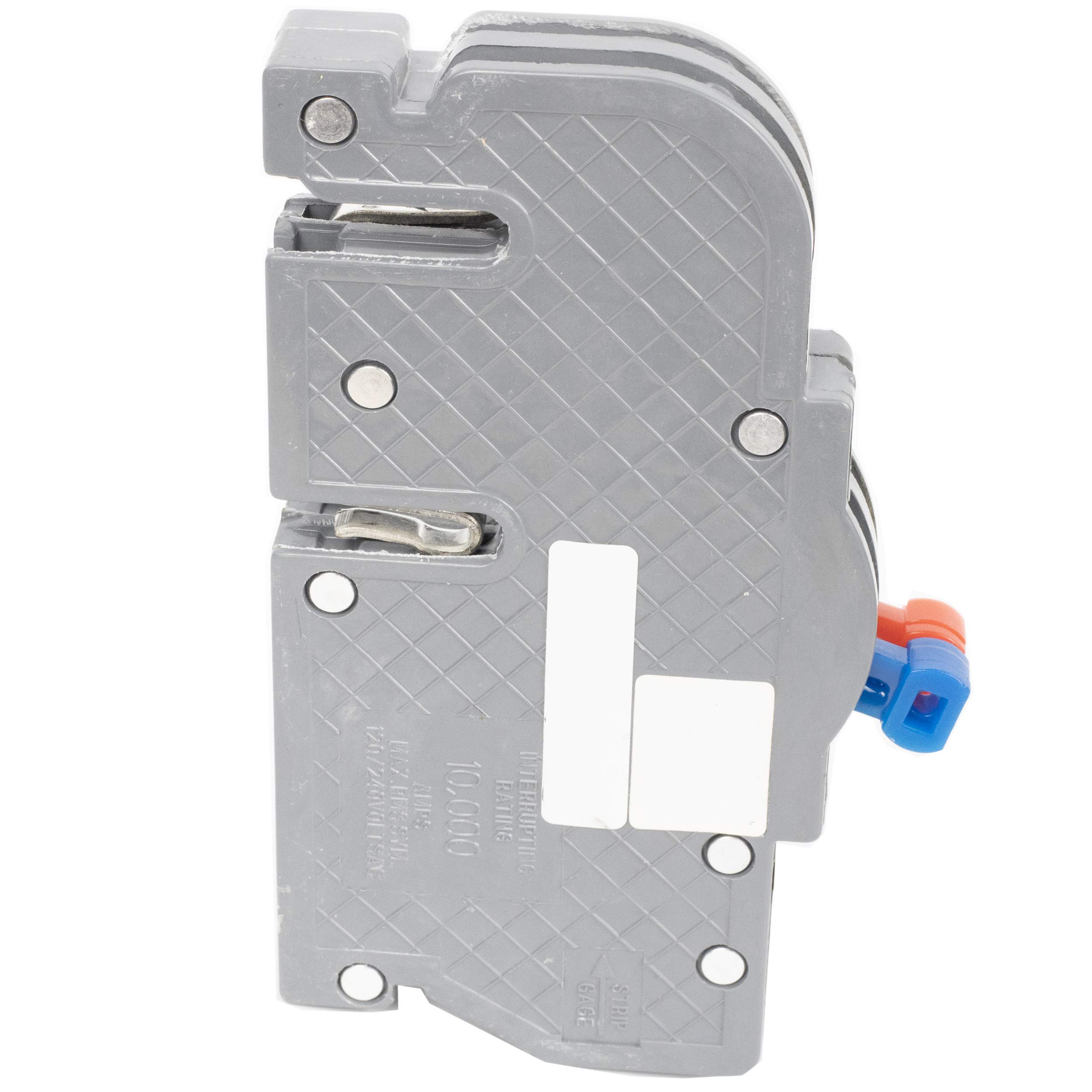 Connecticut Electric UBIZ1520 Newly Manufactured Zinsco R381520 Replacement, Twin/Tandem 15/20 Amp Thin Series Circuit Breaker, Gray — Amazon image 8