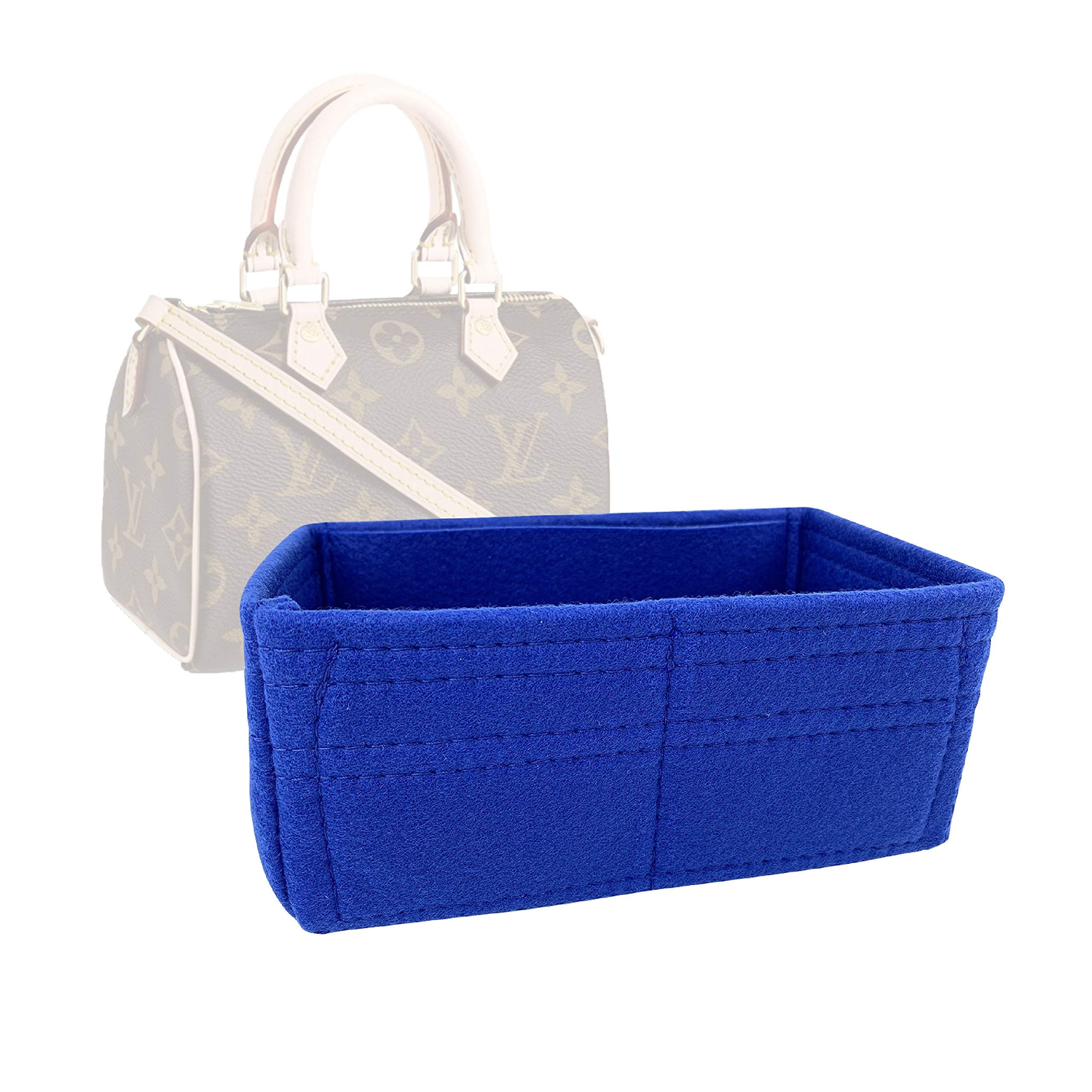 Bag Organizer for LV Nano Speedy Bag - Premium Felt (Handmade/20 Colors)