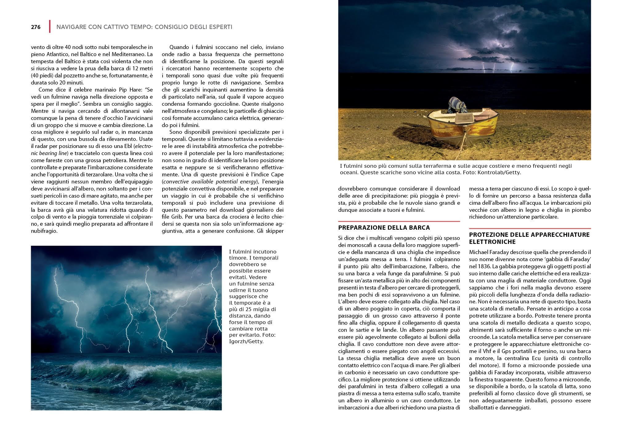 Navigare con cattivo tempo