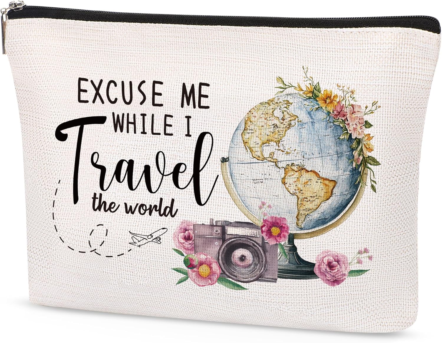 Travel Gifts Cosmetic Bags for Women Cosmetic Travel Bag, Girls Trip Gifts Favors, Best Gifts Makeup Bag for People Who Love Travel Travel Gifts Cosmetic Bags for Women Cosmetic Travel Bag, Girls Trip Gifts Favors, Best Gifts Makeup Bag for People Who Love Travel