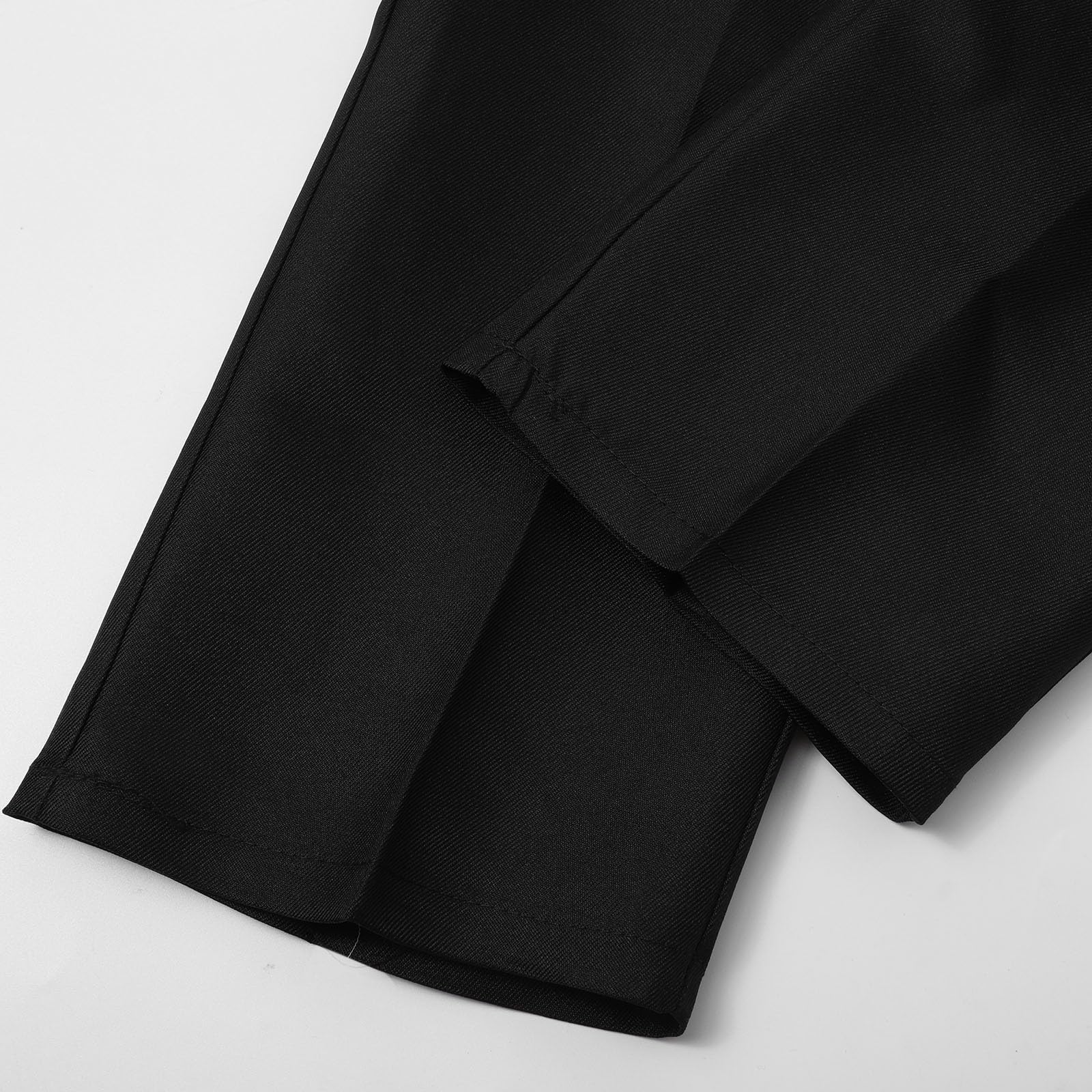Generisch Tuta da uomo, sottile, 3 pezzi, per matrimonio, business, festa, giacca, gilet e giacca per pantaloni con orecchie da uomo