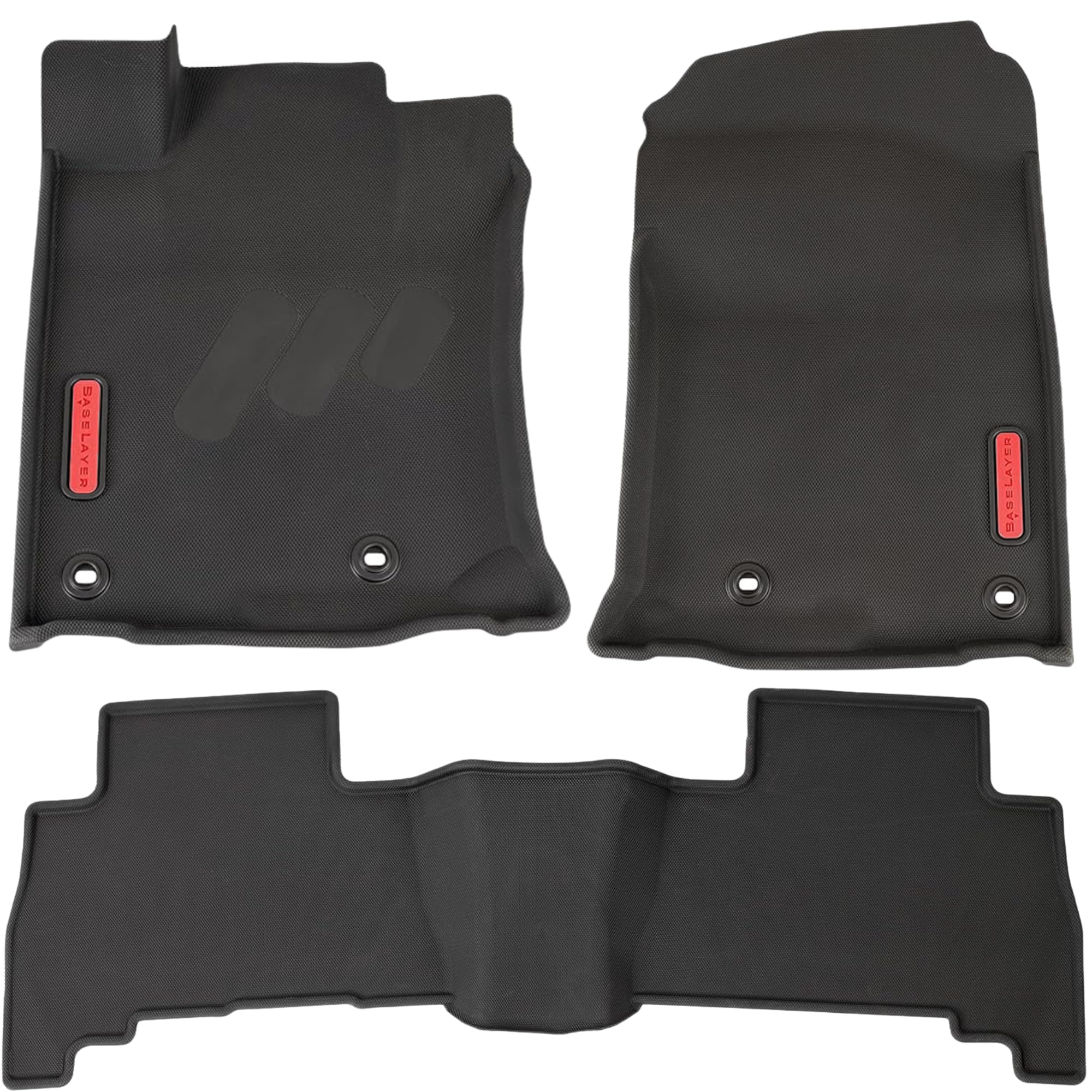 BaseLayer Elite Floor Mats for Toyota 4Runner 2013-2024 Lexus GX 460 2014-2023 - Made in USA Precision Fit