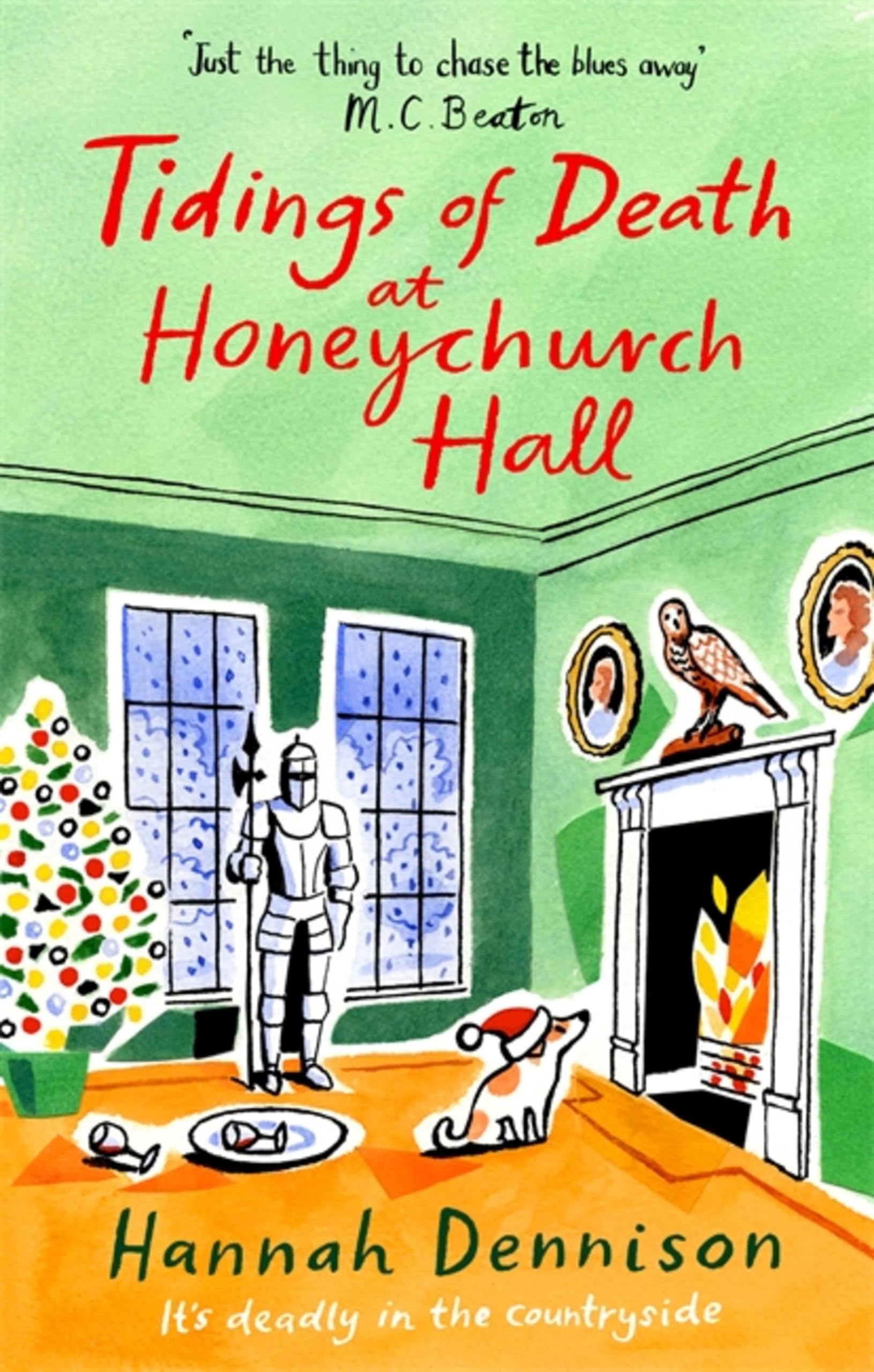 Hannah Dennison Tidings of Death at Honeychurch Hall (Paperback) (US IMPORT)