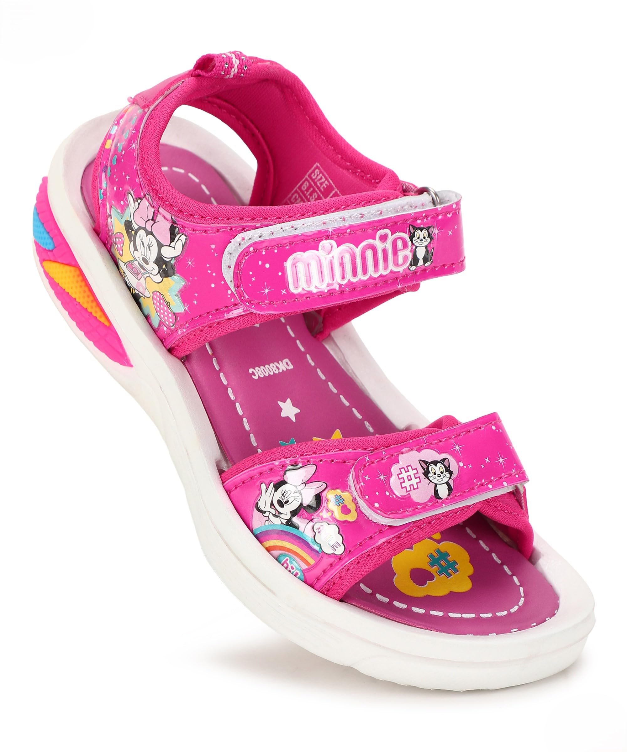 PARAGON x Disney DK8008C Kids Sandals with Velcro Straps, Cushioned Insoles | Trendy Comfortable Lightweight & Durable Casuals I Ideal for Sports & Outdoor Use (B0D5D99HBL) Amazon Price History, Amazon Price Tracker