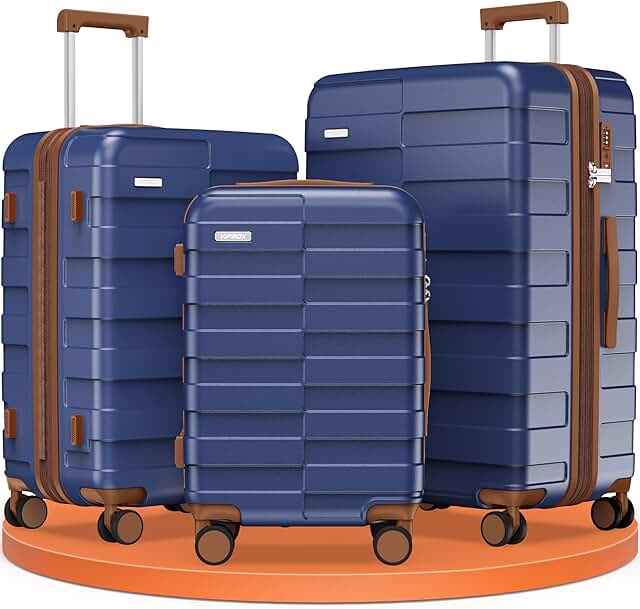 Vipbox 3 Piece Hardside Set