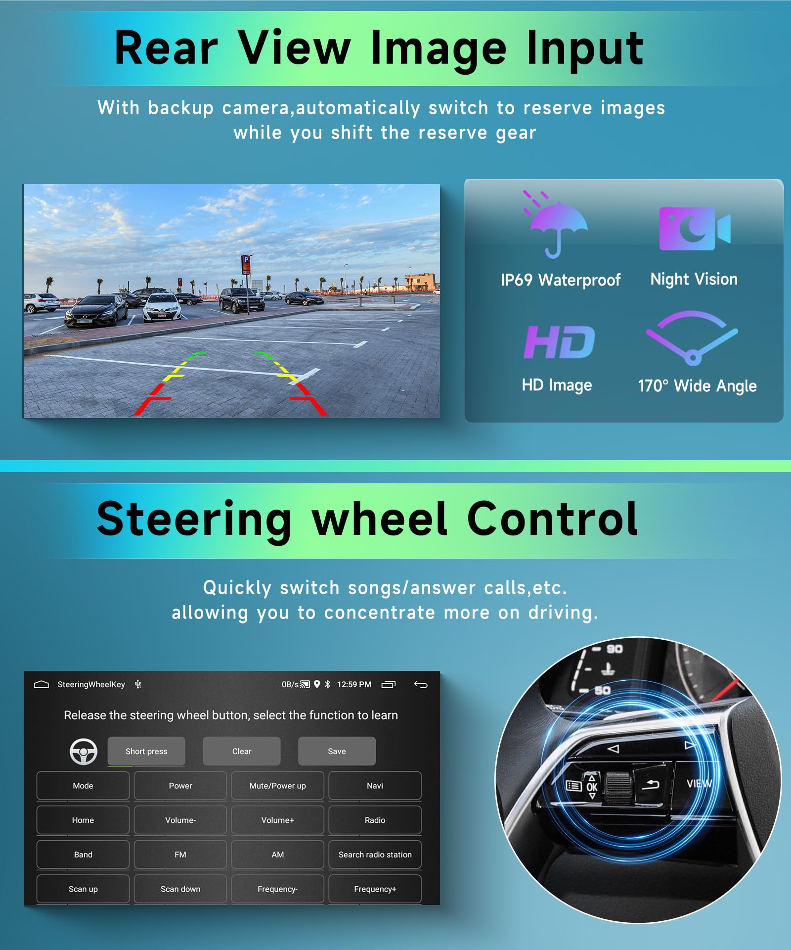 MISONDA 6GB+128GB Autoradio Android 14 Pour Nissan Juke 2010-2014 Gratuite Caméra+MIC - 9 Pouces IPS - Soutien Dab/Commande Au Volant/GPS/WiFi /Bluetooth/Mirrorlink/Carplay/USB/RDS