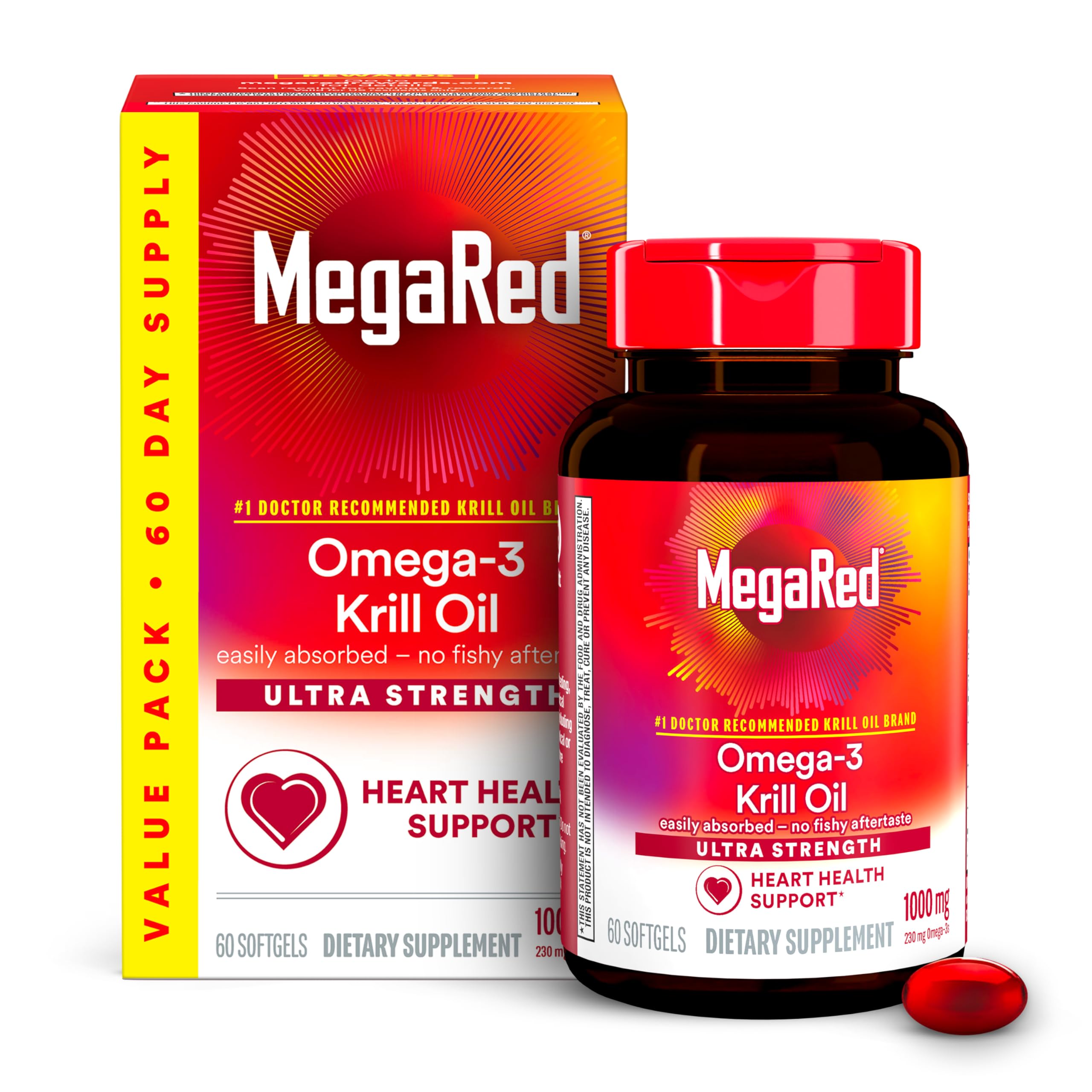 Amazon.com: MegaRed Suplemento de aceite de krill omega-3 ...