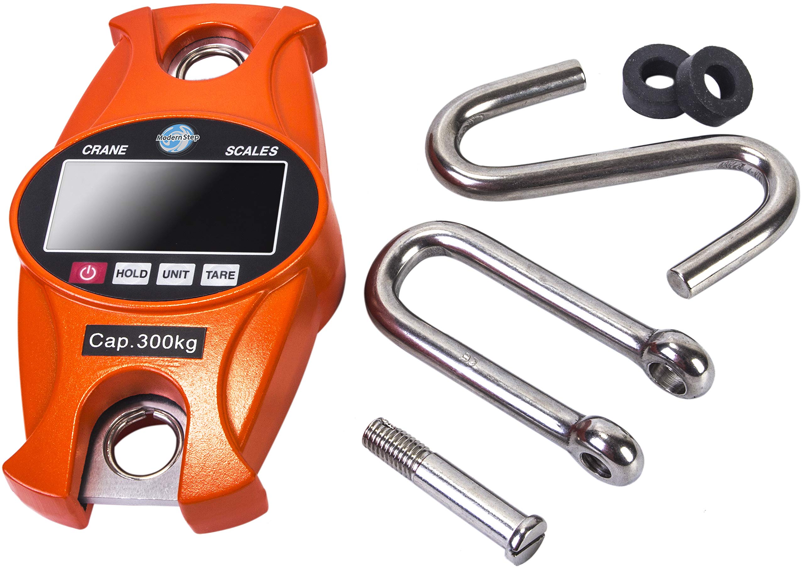 Buy 𝗣𝗥𝗢𝗙𝗘𝗦𝗦𝗜𝗢𝗡𝗔𝗟 Digital Hanging Scale 660 LB 300 KG Cast Aluminum Case