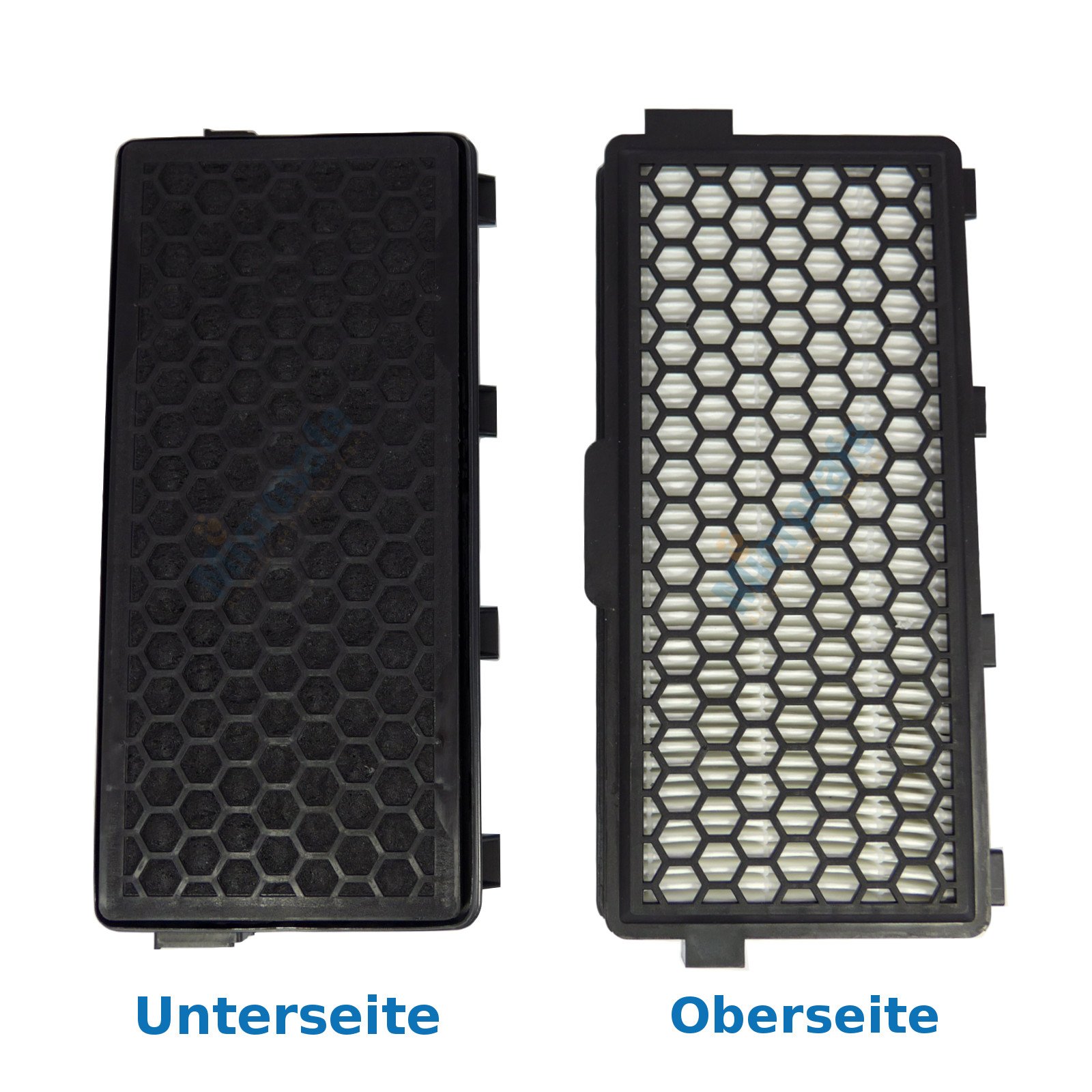 vhbw Set van 2 filters compatibel met Miele Complete C3