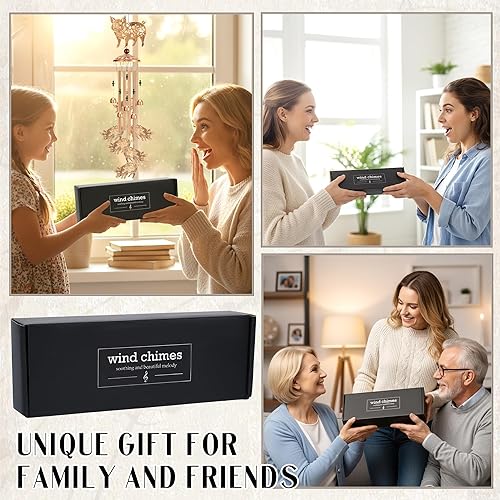 Miniatura 7 de Campanillas de viento decorativas de cerdo  Campanillas de viento de animales de metal con tarjeta decoración exterior interior para jardín, patio,