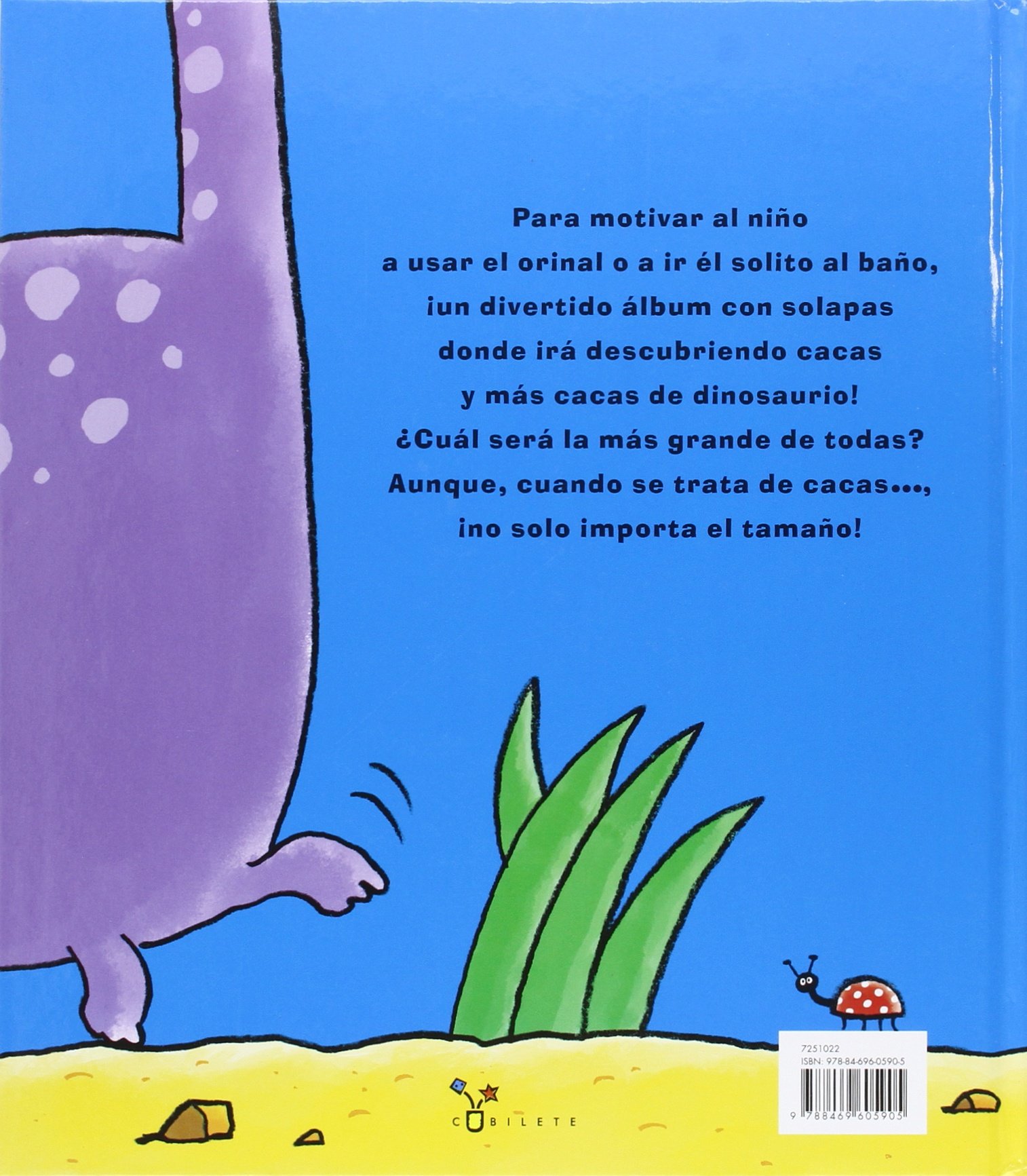 ¡Caca de dinosaurio! (Castellano - A PARTIR DE 3 AÑOS - ÁLBUMES - Cubilete)