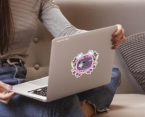 Miniatura 2 de IMPERIAL VIBES Adhesivo con texto en inglés "I am very Stressed" (Estoy muy estresado) - Adhesivo de vinilo para automóvil, camión y furgoneta - Uso