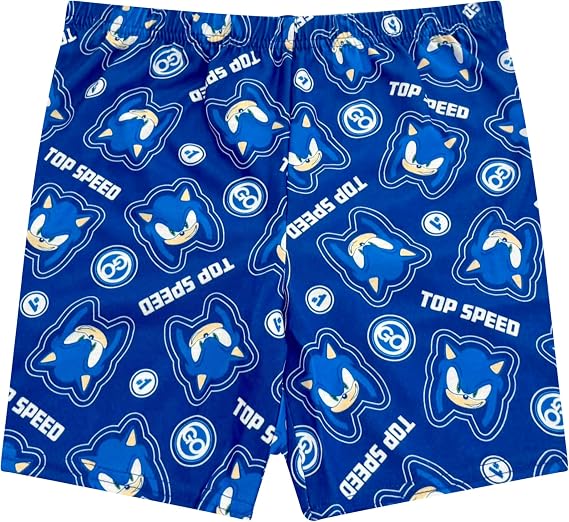 Boys Pajama Set 2 Piece - Mario, Sonic, Pokemon, Scooby Doo - Short Sleeve Top & Shorts Pajama Set - Kids & Toddler Pajamas