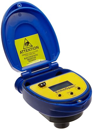 Flowline LU80-5161 EchoSpan Ultrasonic Level Transmitter with 9.8 Cable, 25.4mm NPT
