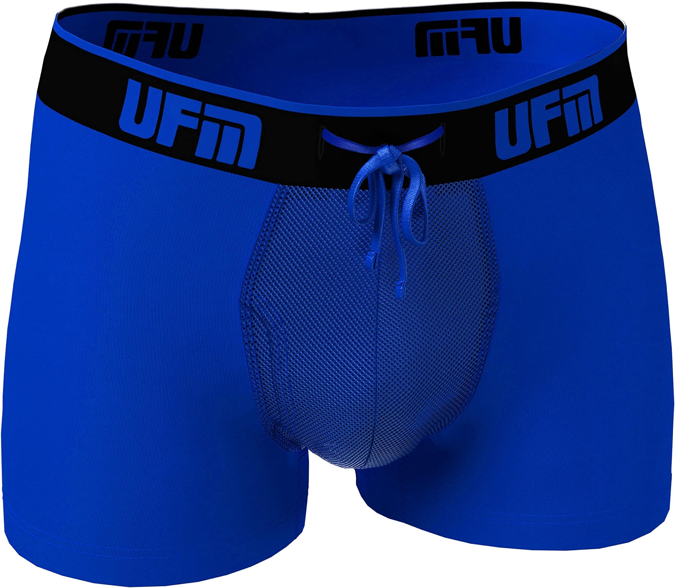 Men’s Polyester Trunk w/Patented Adjustable Support Pouch Underwear for Men
